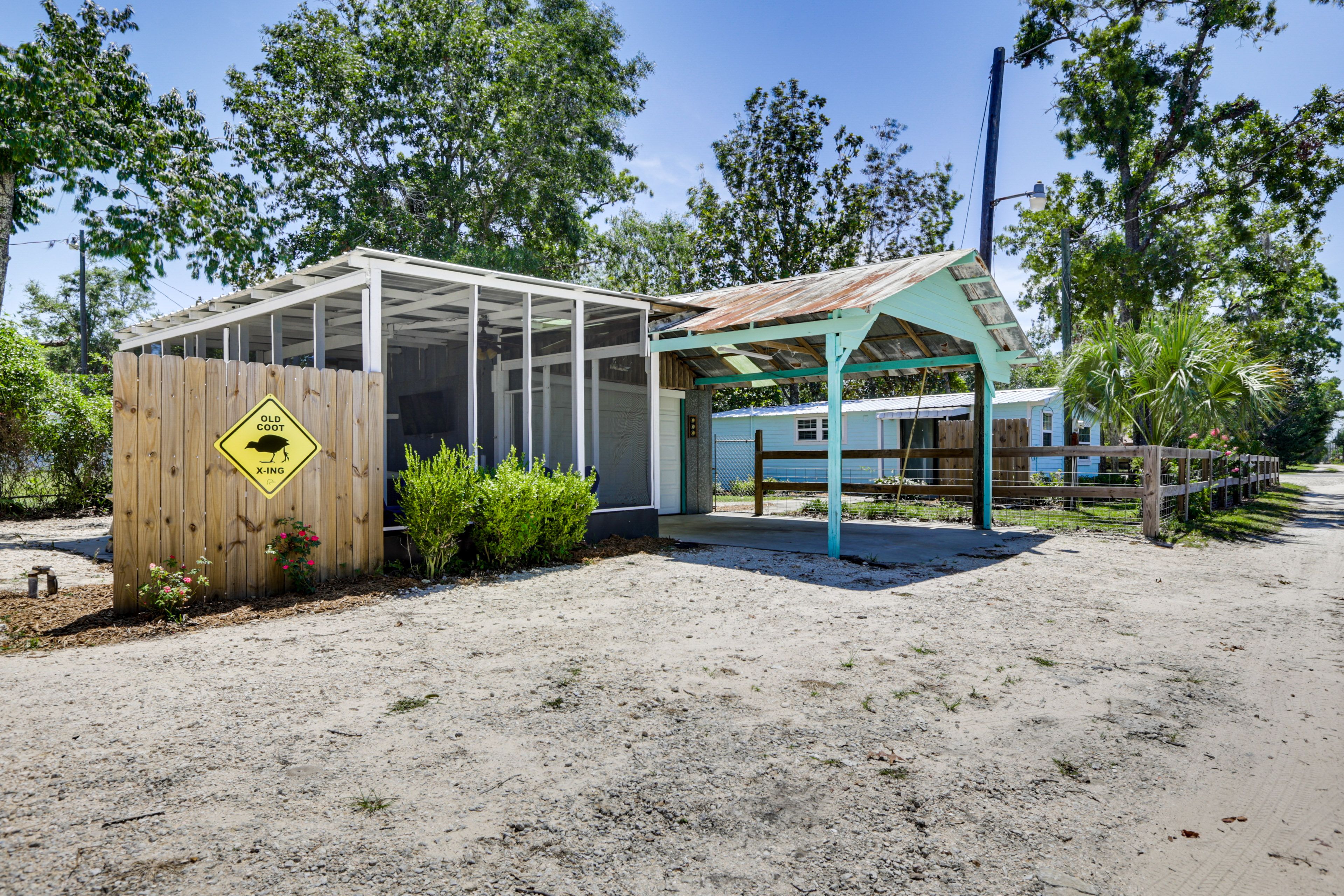 Parking | Driveway w/ Carport (3 Vehicles) | Boat Parking Allowed On-Site