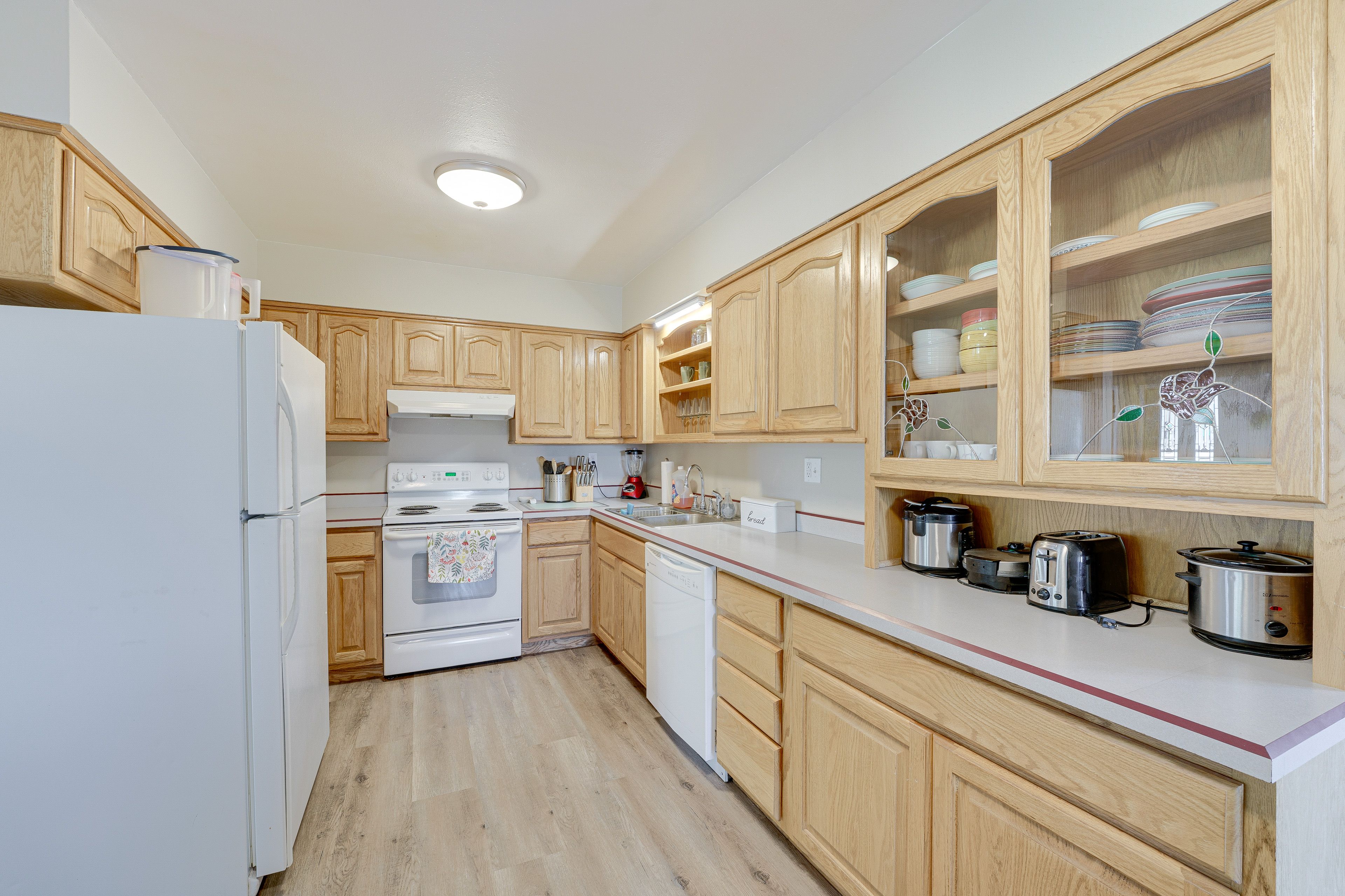 Well-Stocked Kitchen | 2 Dining Areas | Free WiFi