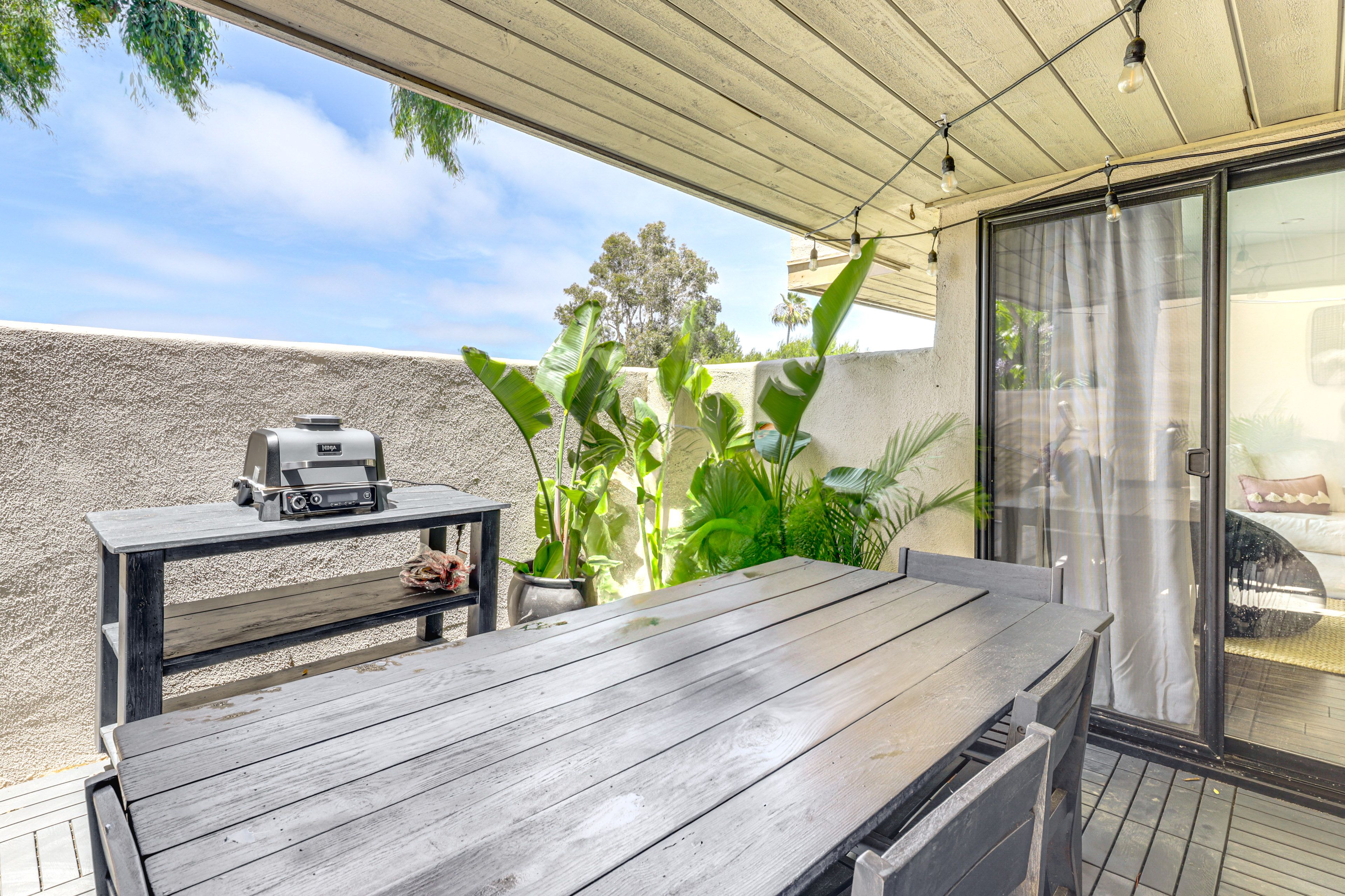 Patio | Outdoor Dining | Electric Grill/Smoker