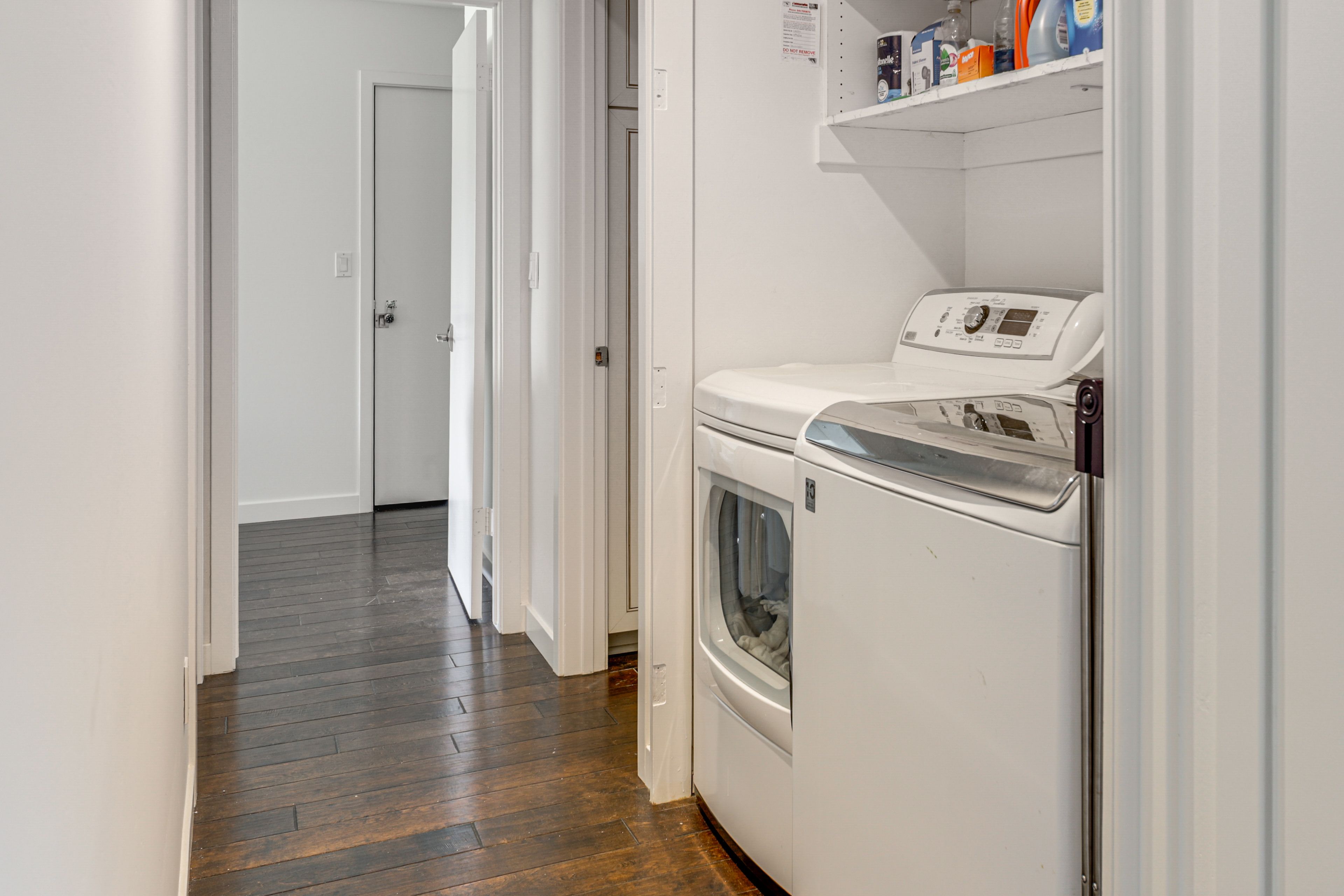 Washer & Dryer | 1st Floor
