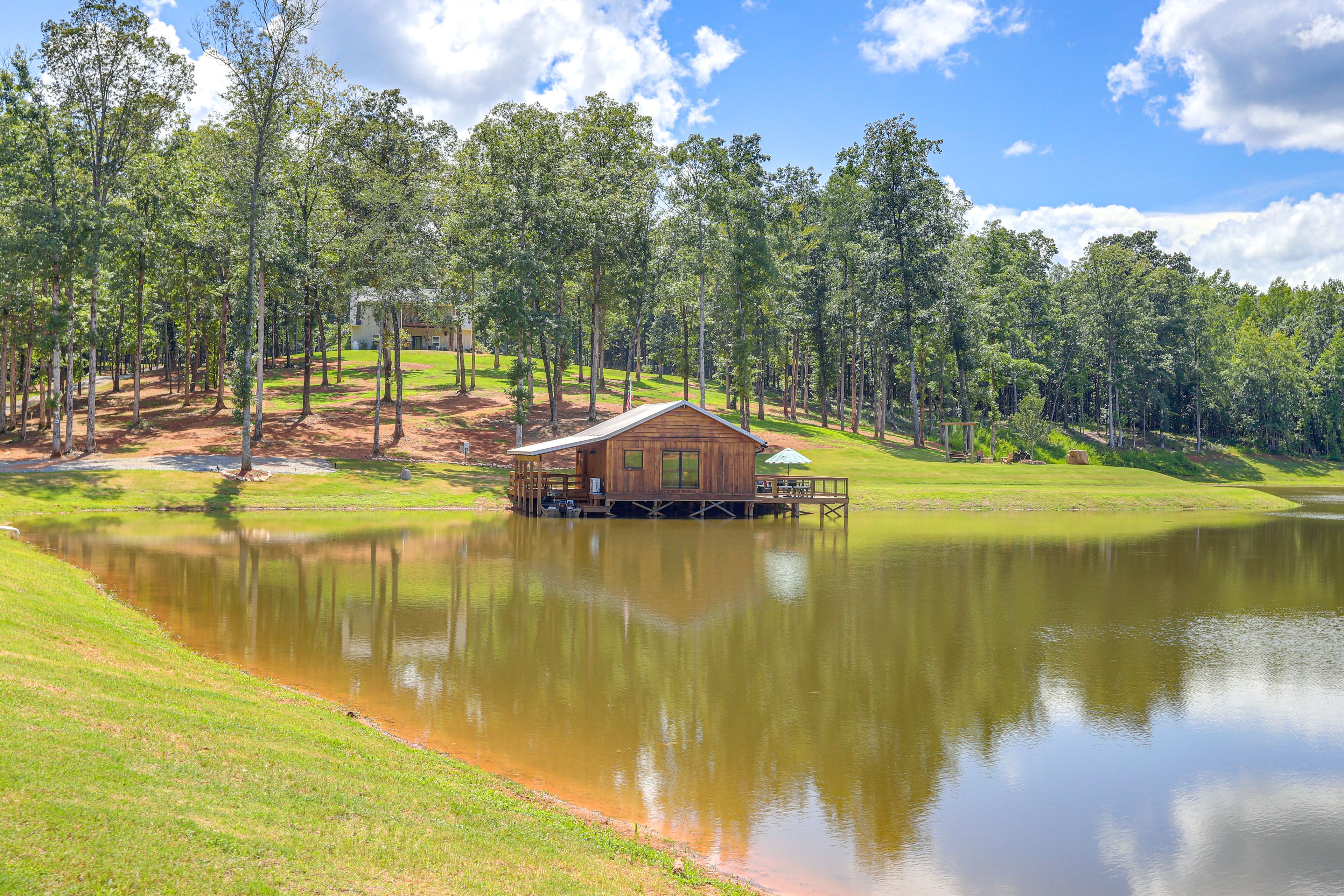 Private Pond | 4-Acre Property