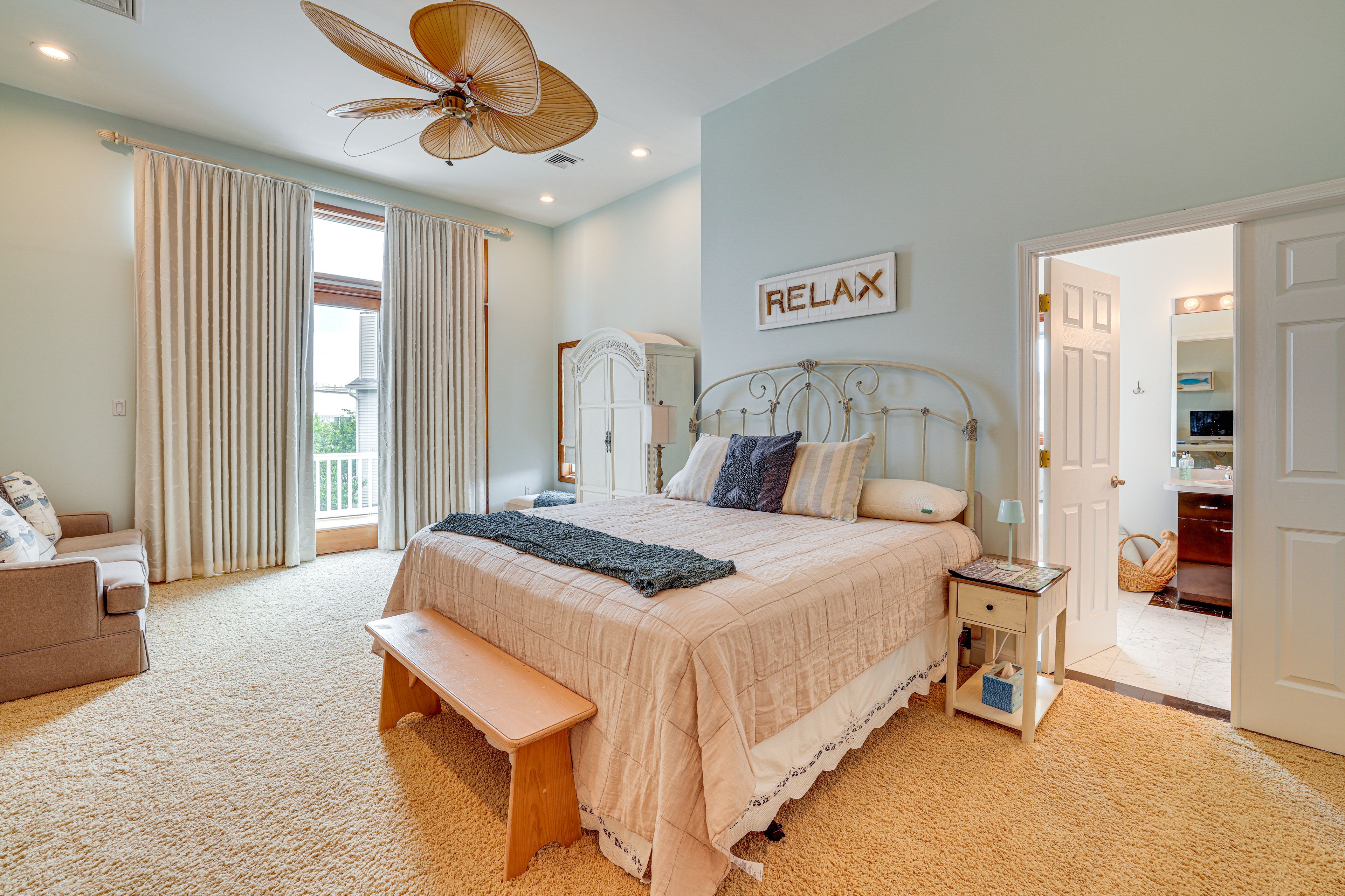 Bedroom 4 | 2nd Floor | King Bed | Queen Sleeper Sofa
