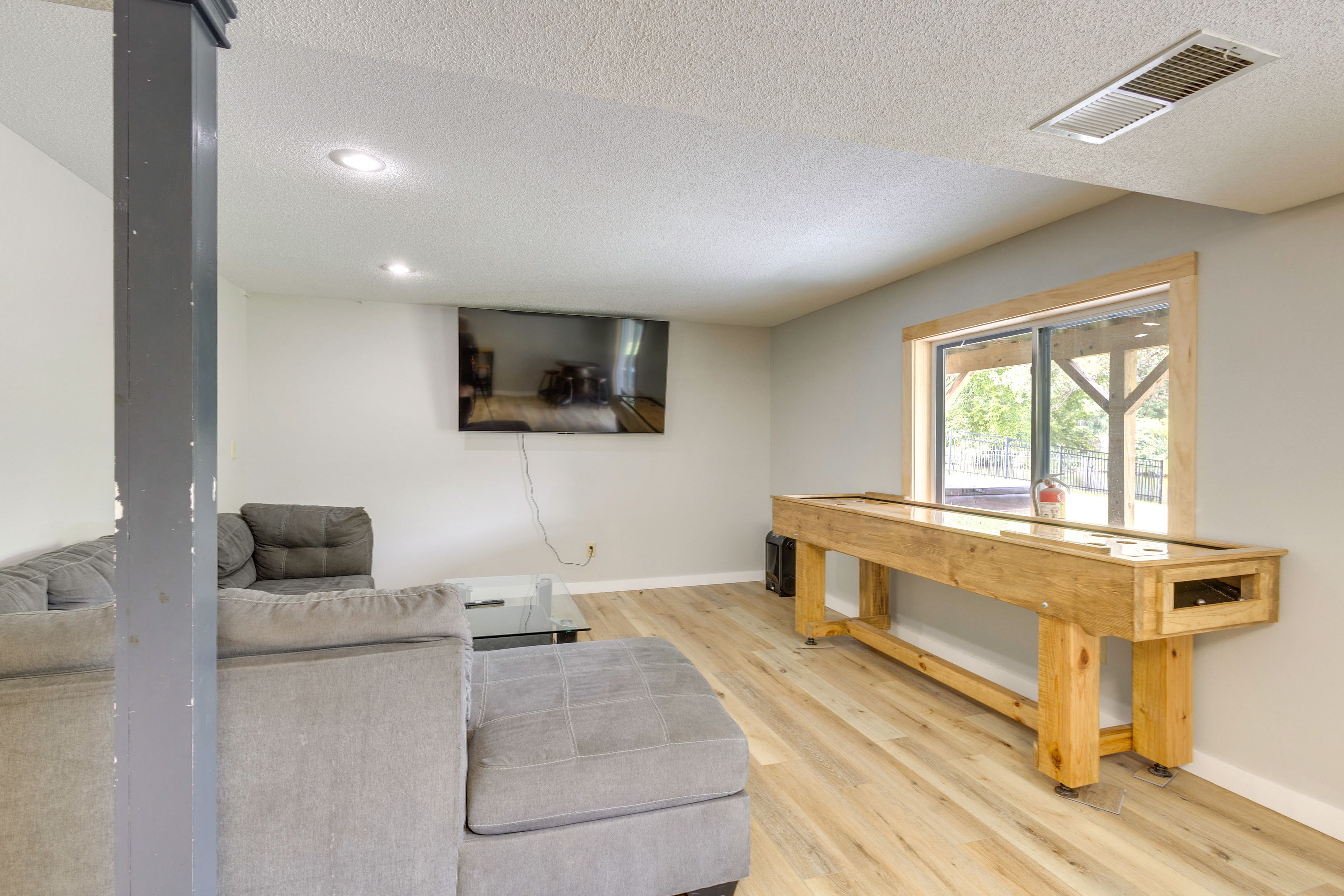 Family Room | Lower Level | Shuffleboard Table