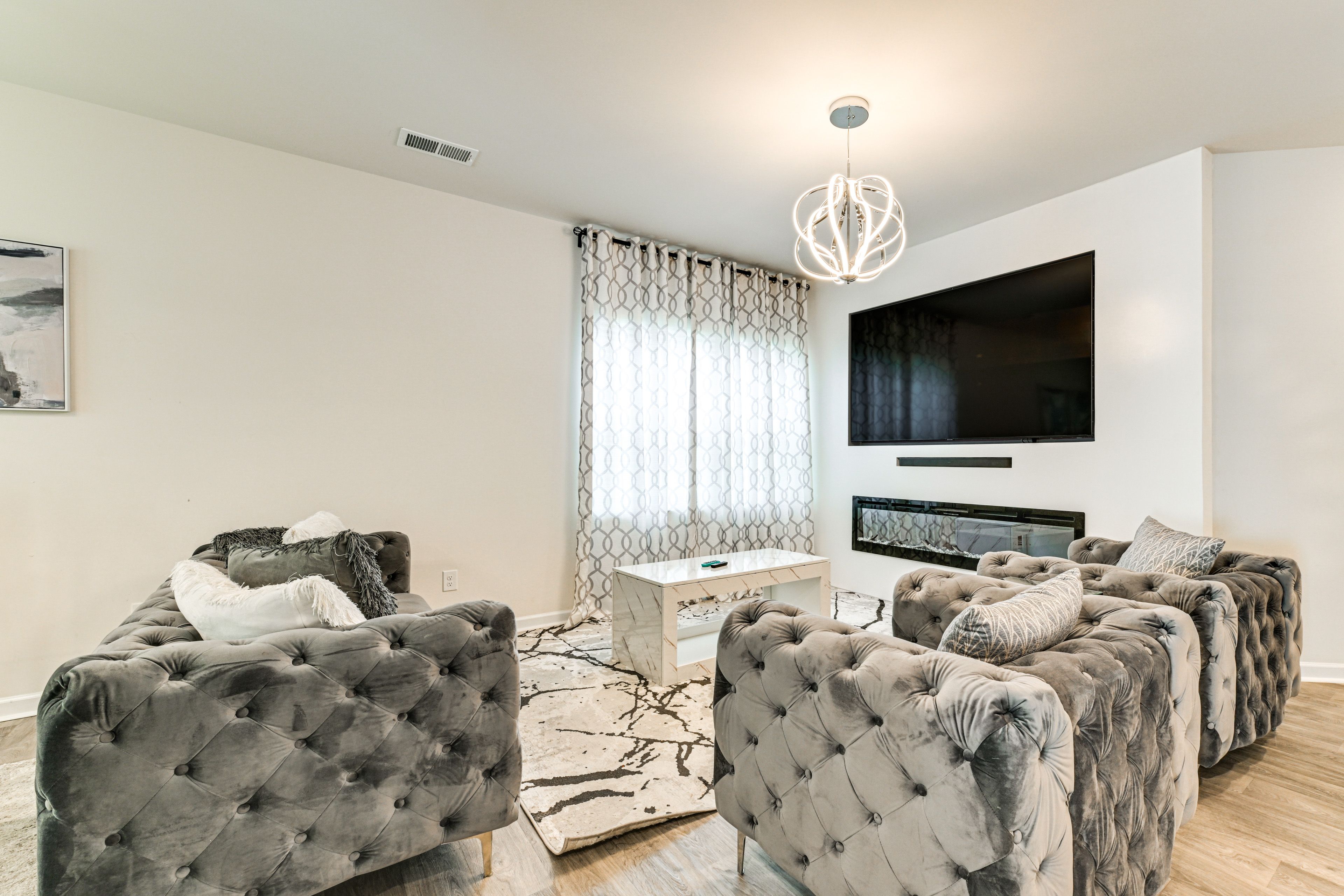 Living Room | 1st Floor | Electric Fireplace