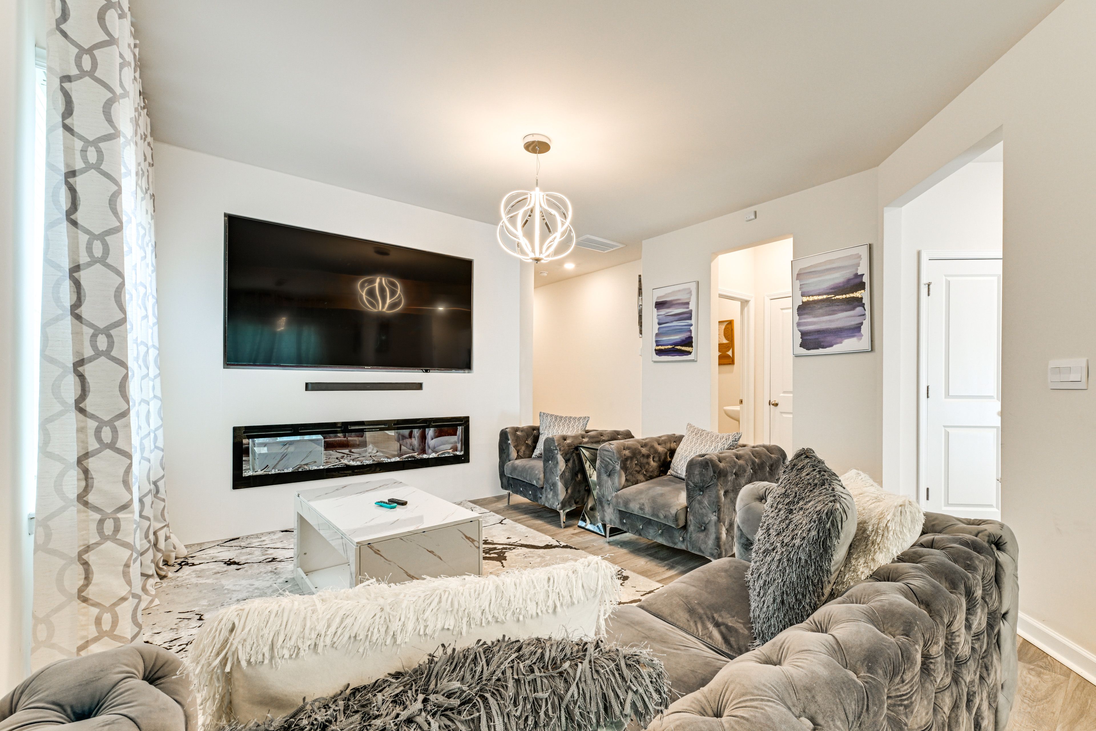 Charlotte Vacation Rental | 3BR | 2.5BA | Stairs Required | 1,416 Sq Ft