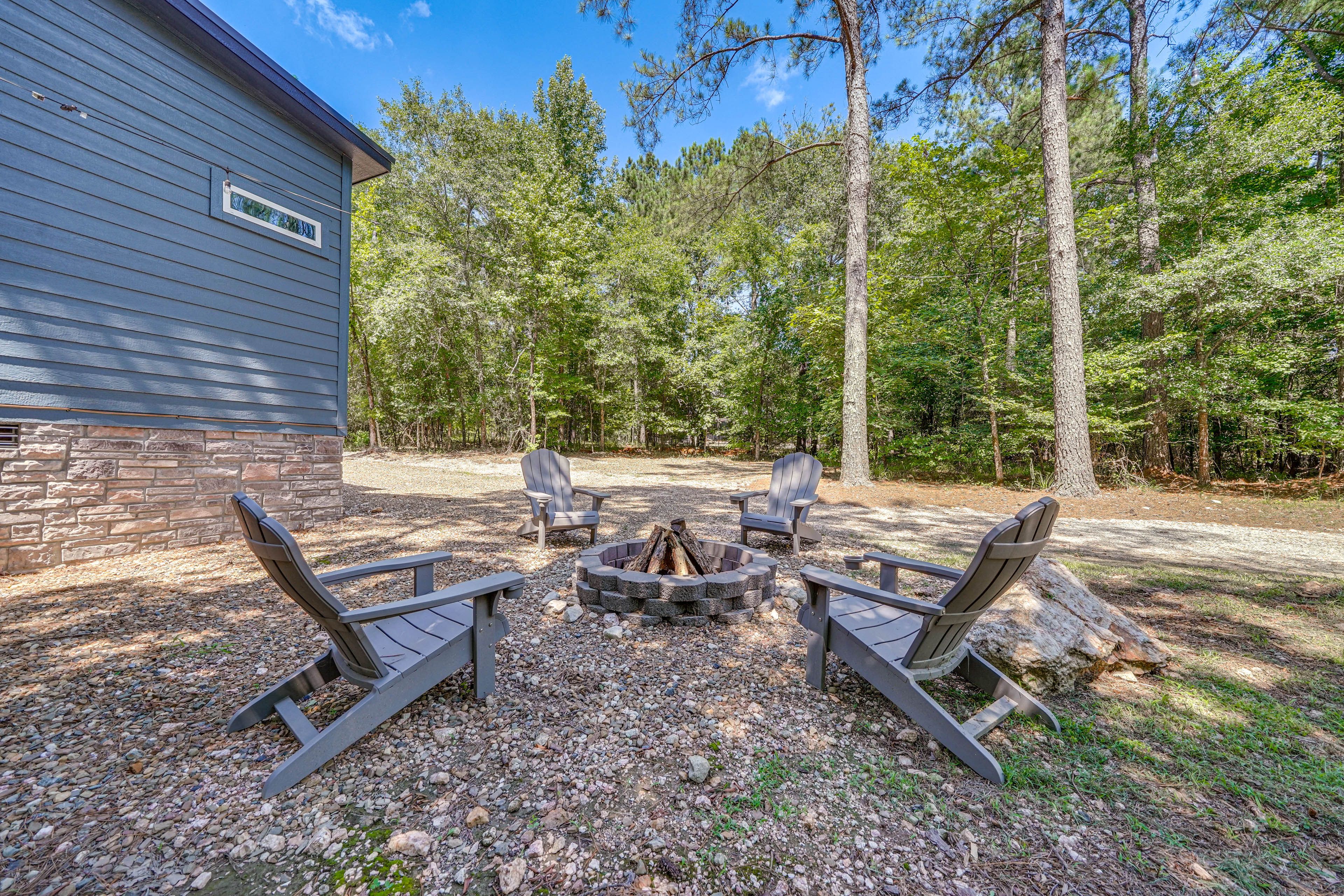 Wood-Burning Fire Pit