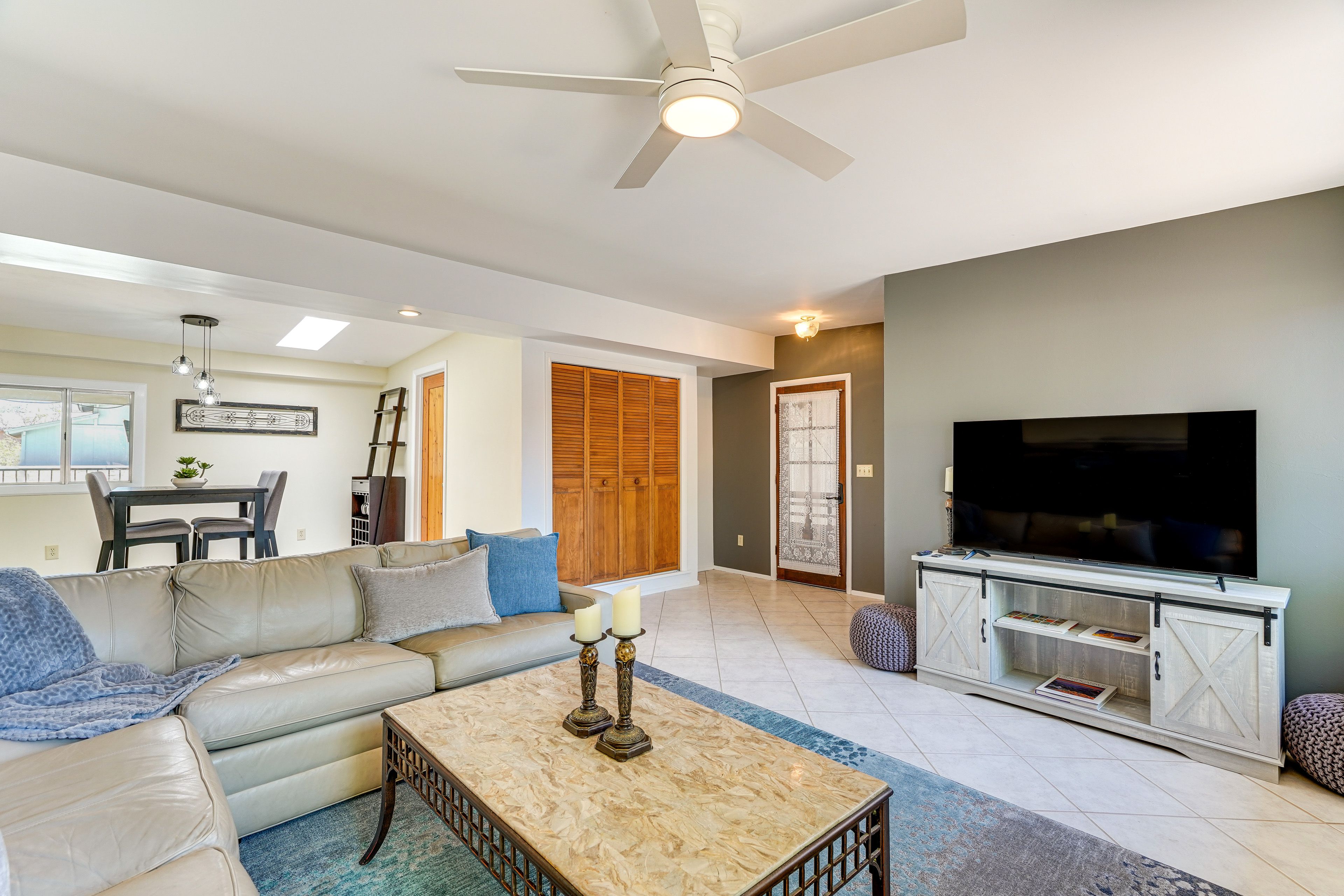 Living Room 1 | Central A/C & Heat | Free WiFi