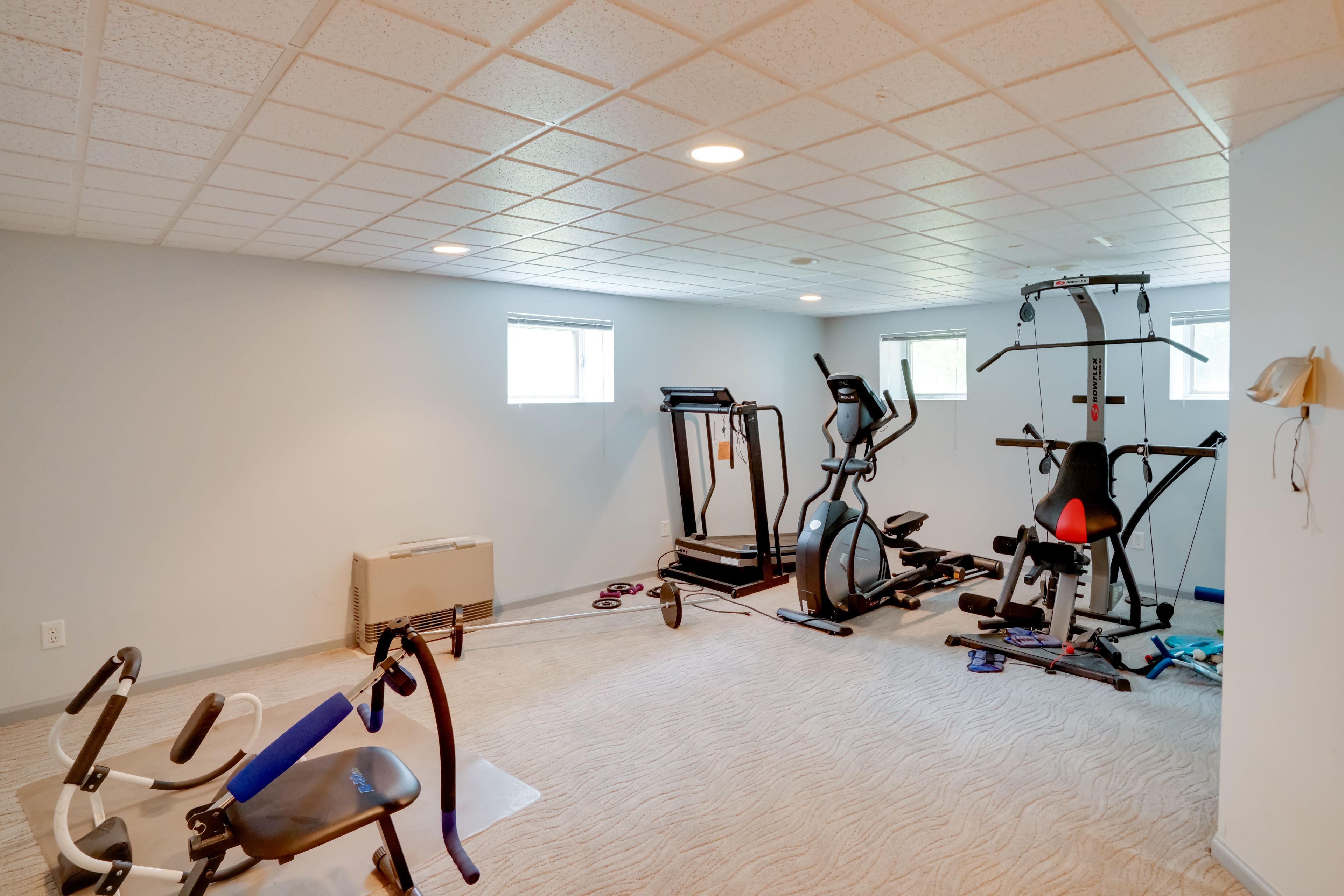 Home Gym | Treadmill | Elliptical Machine | Weight Stack Machine | 1st Floor