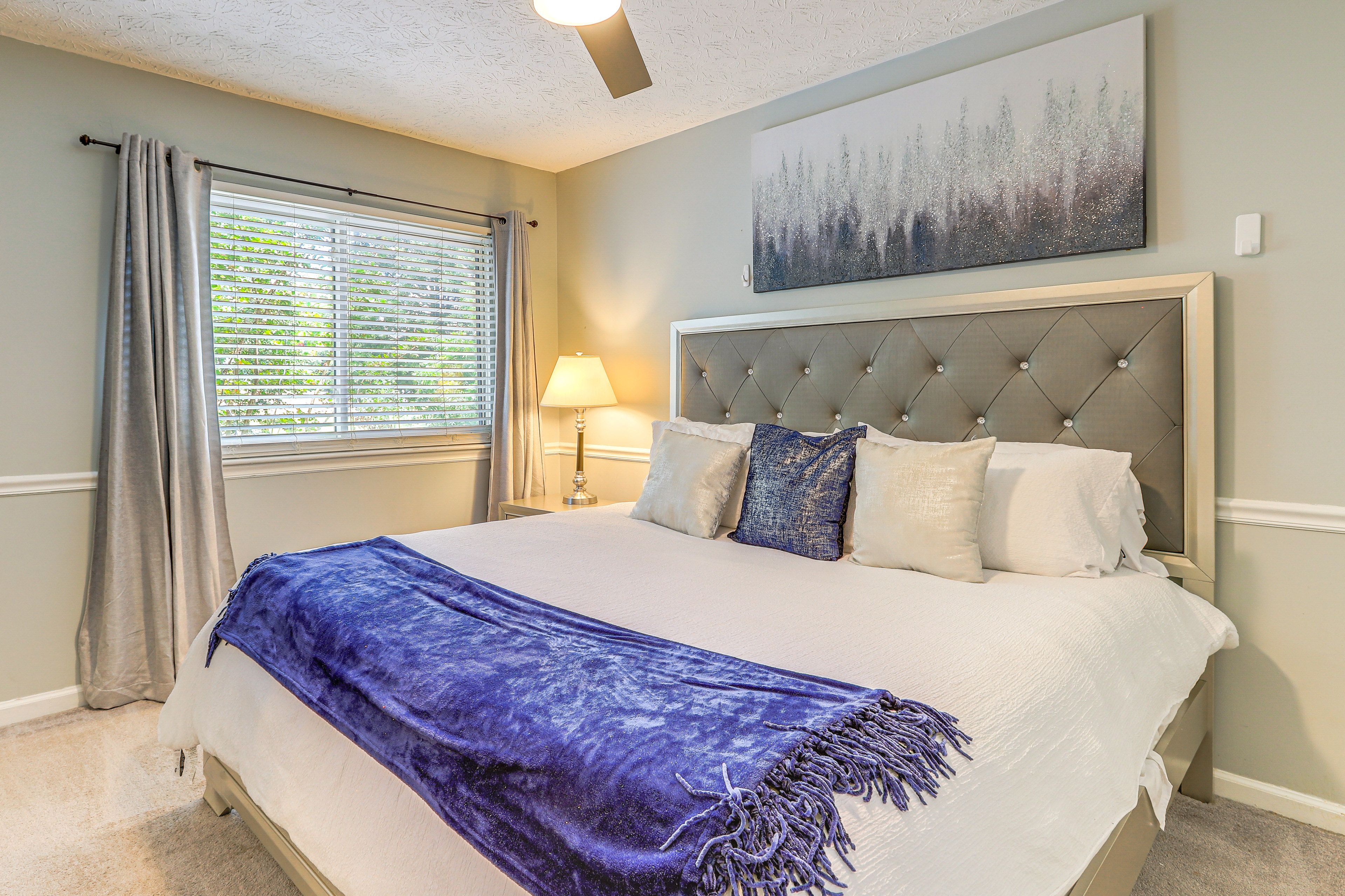Bedroom 1 | 2nd Floor | King Bed | Linens Provided