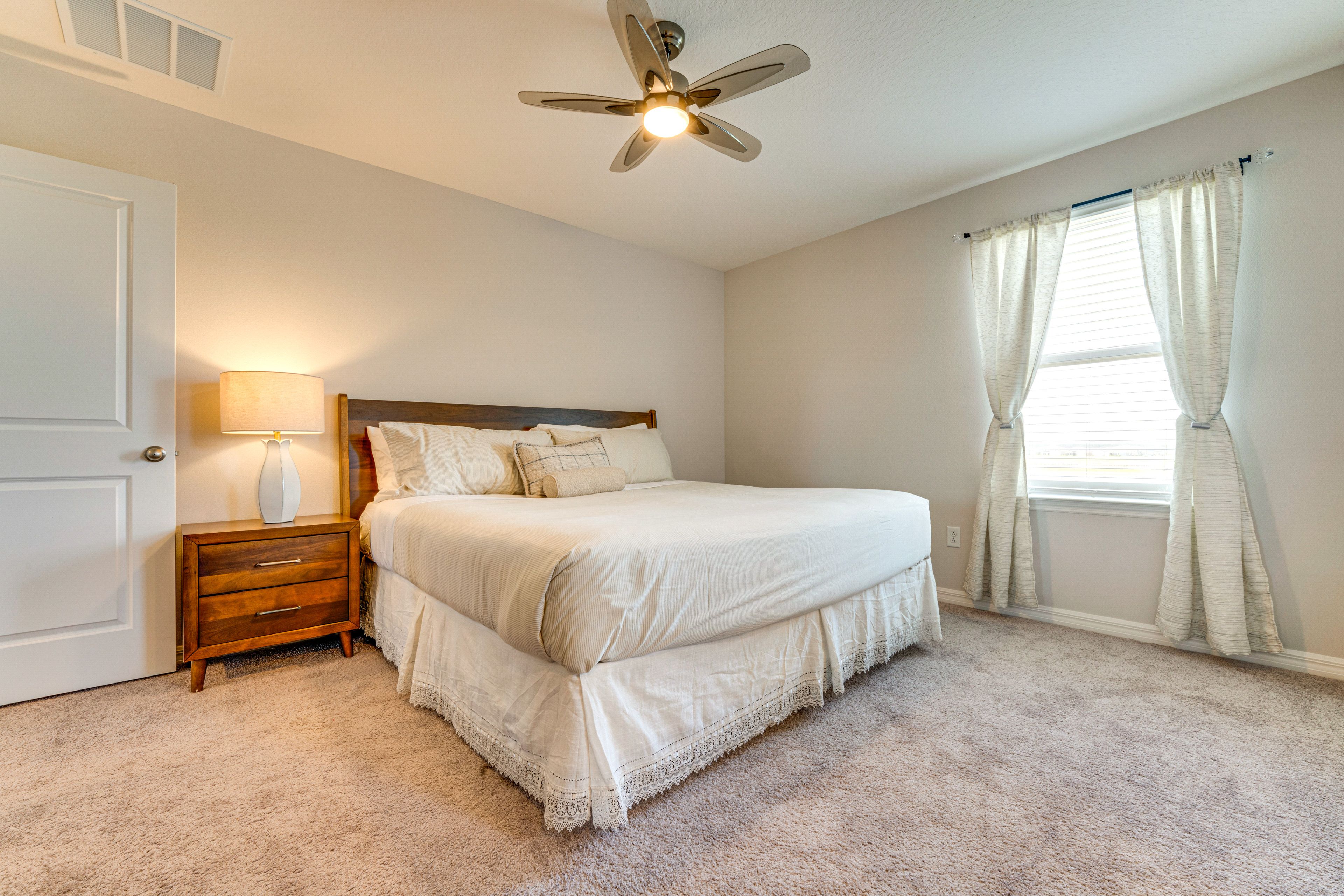 Bedroom 1 | King Bed | Linens Provided | 2nd Floor