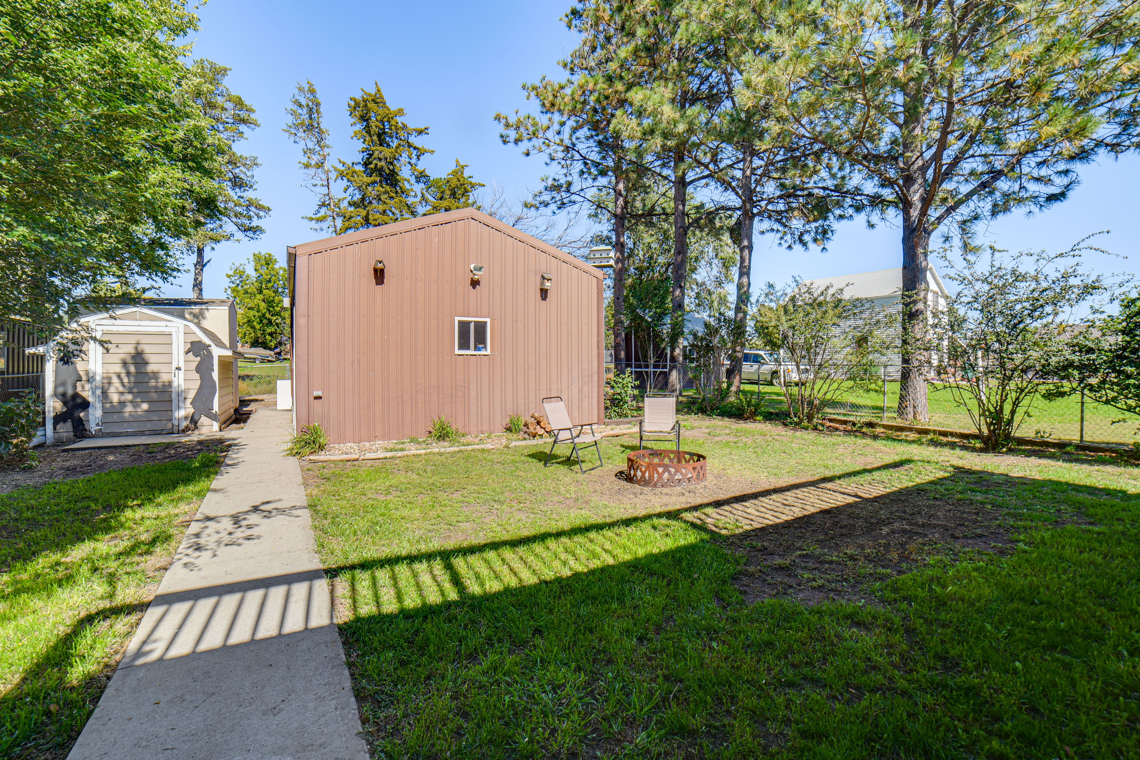 Fenced Backyard | Fire Pit