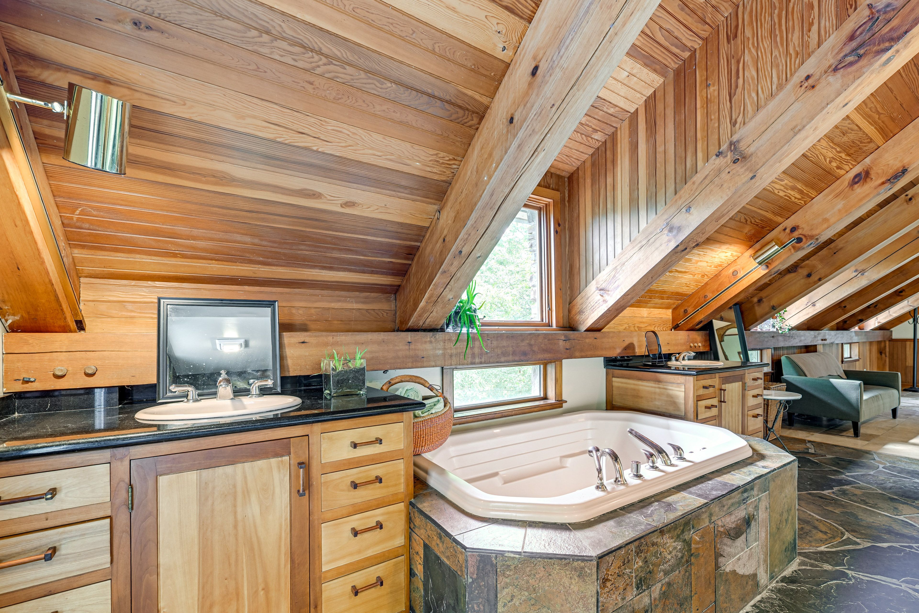 En-Suite Bathroom | Shower | Double Sinks | Upper Level