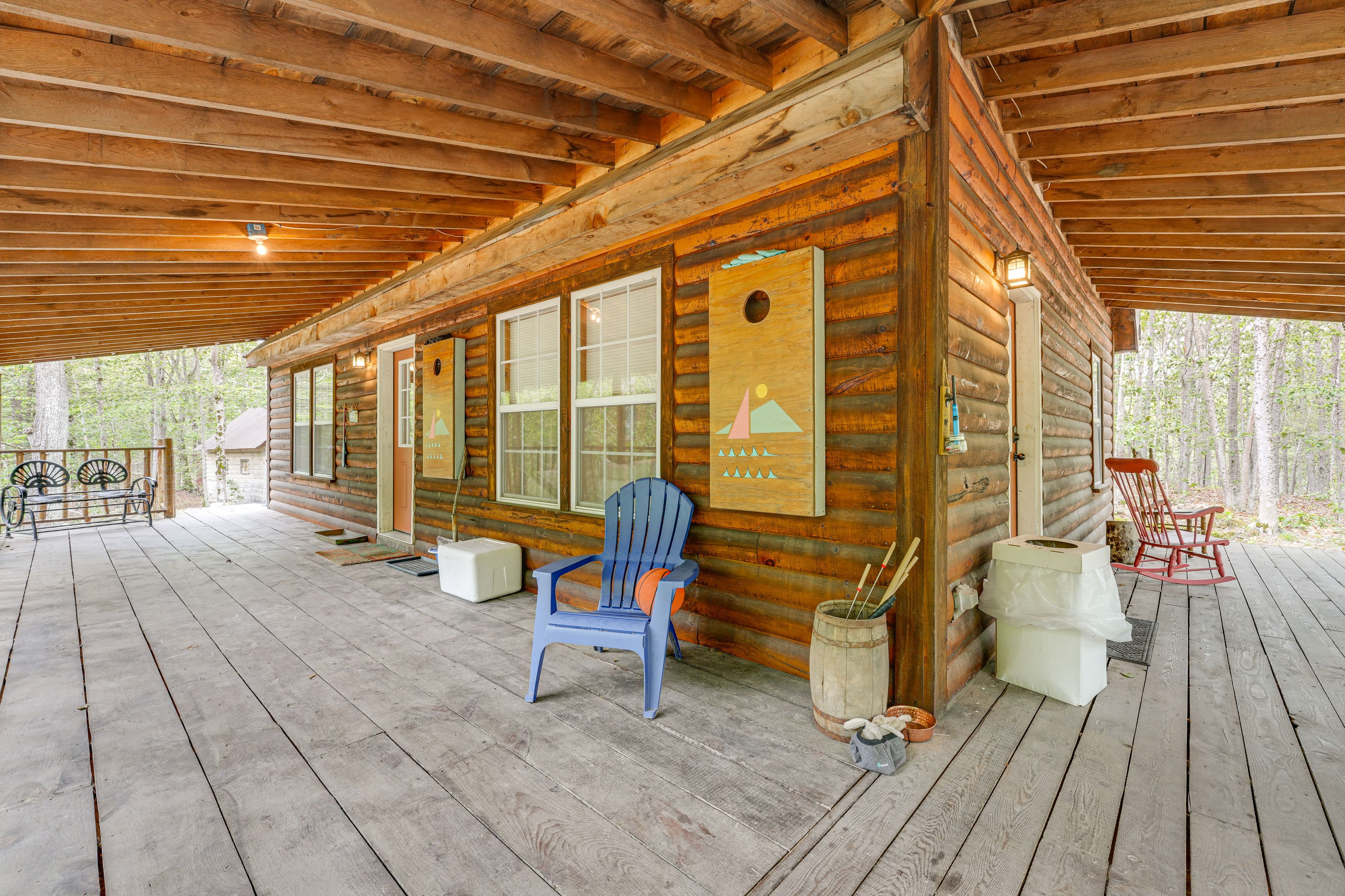 Covered Porch | Backyard Games | Outdoor Seating