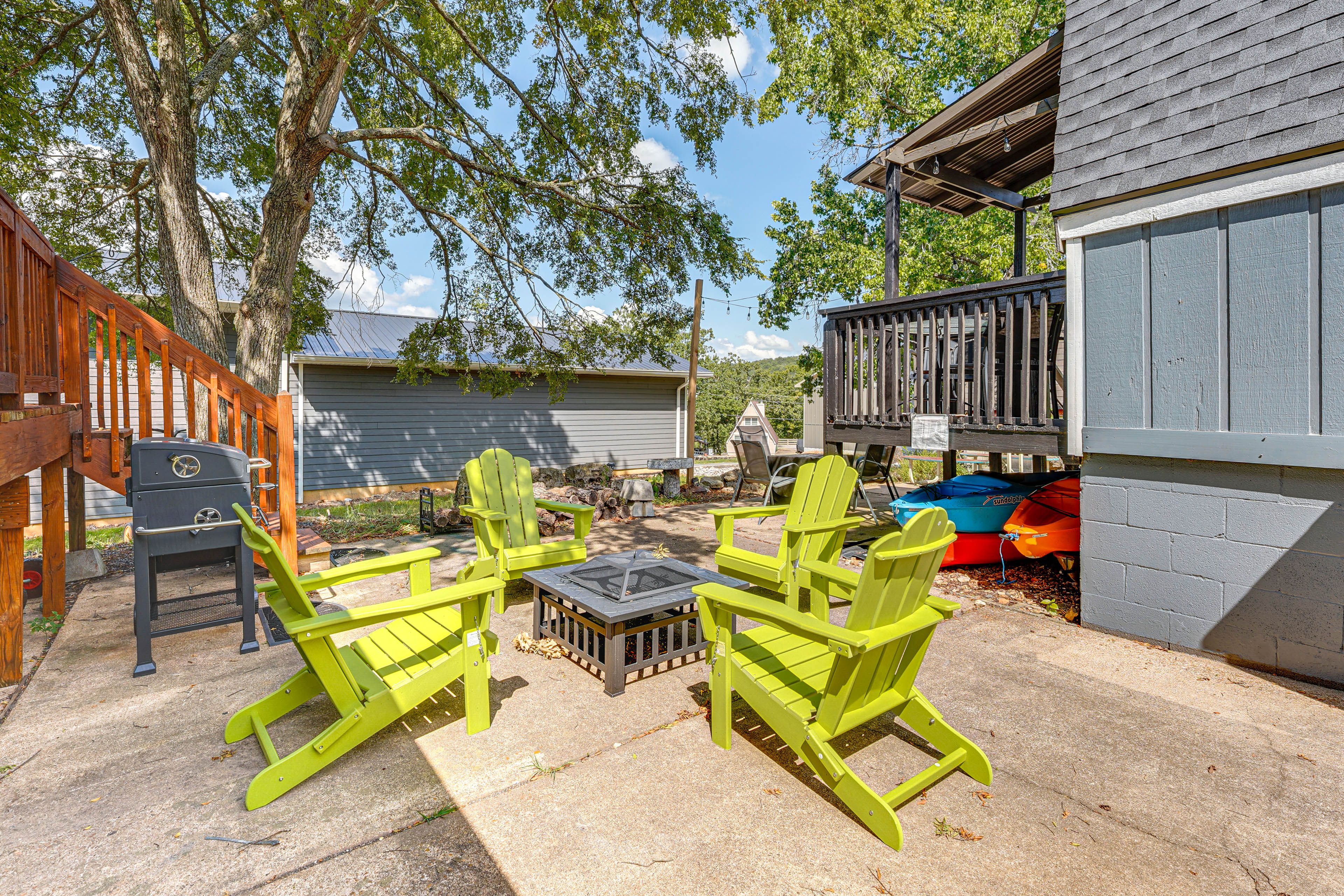 2-Story Cabin | Furnished Patio & Deck