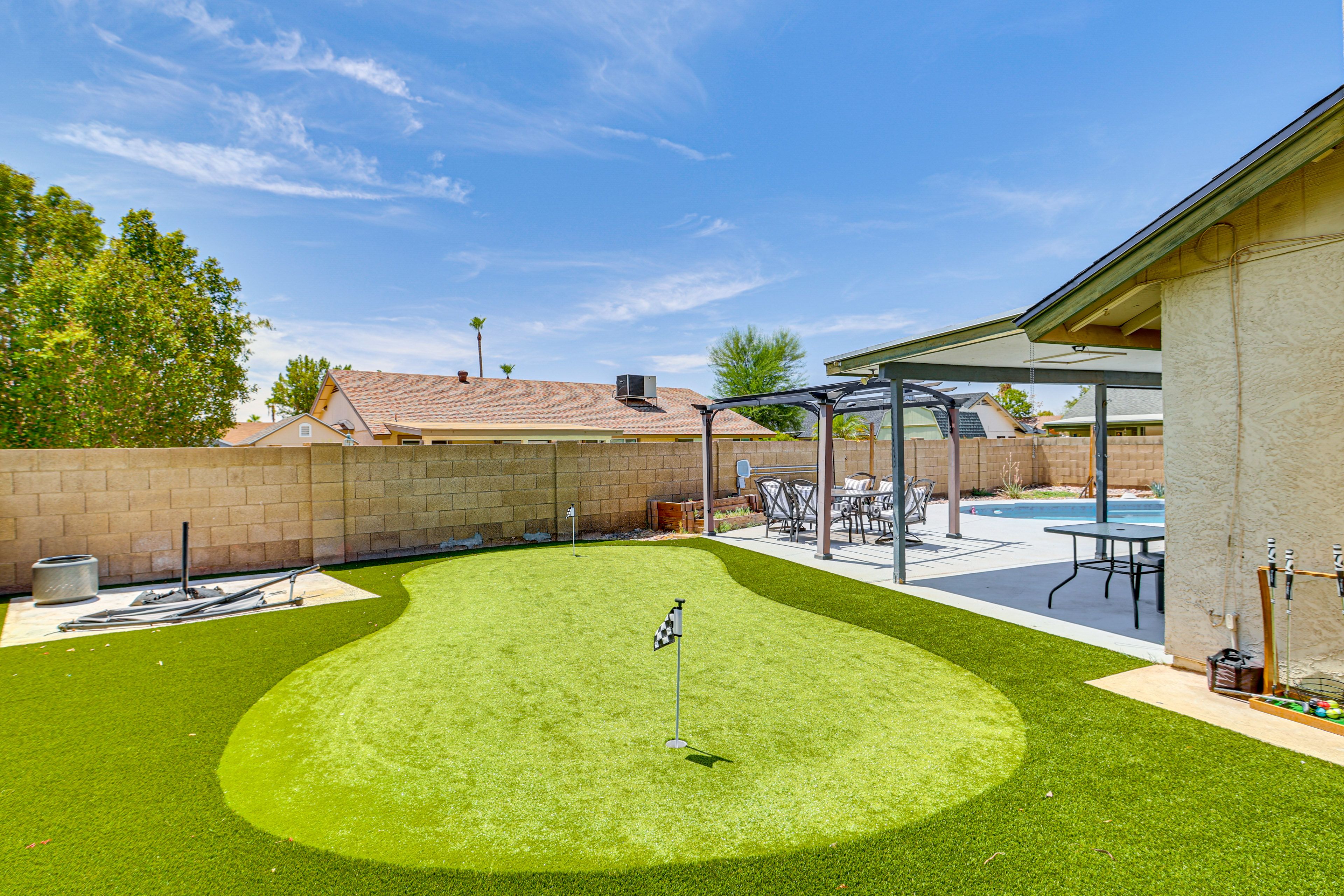 House Exterior | Putting Green