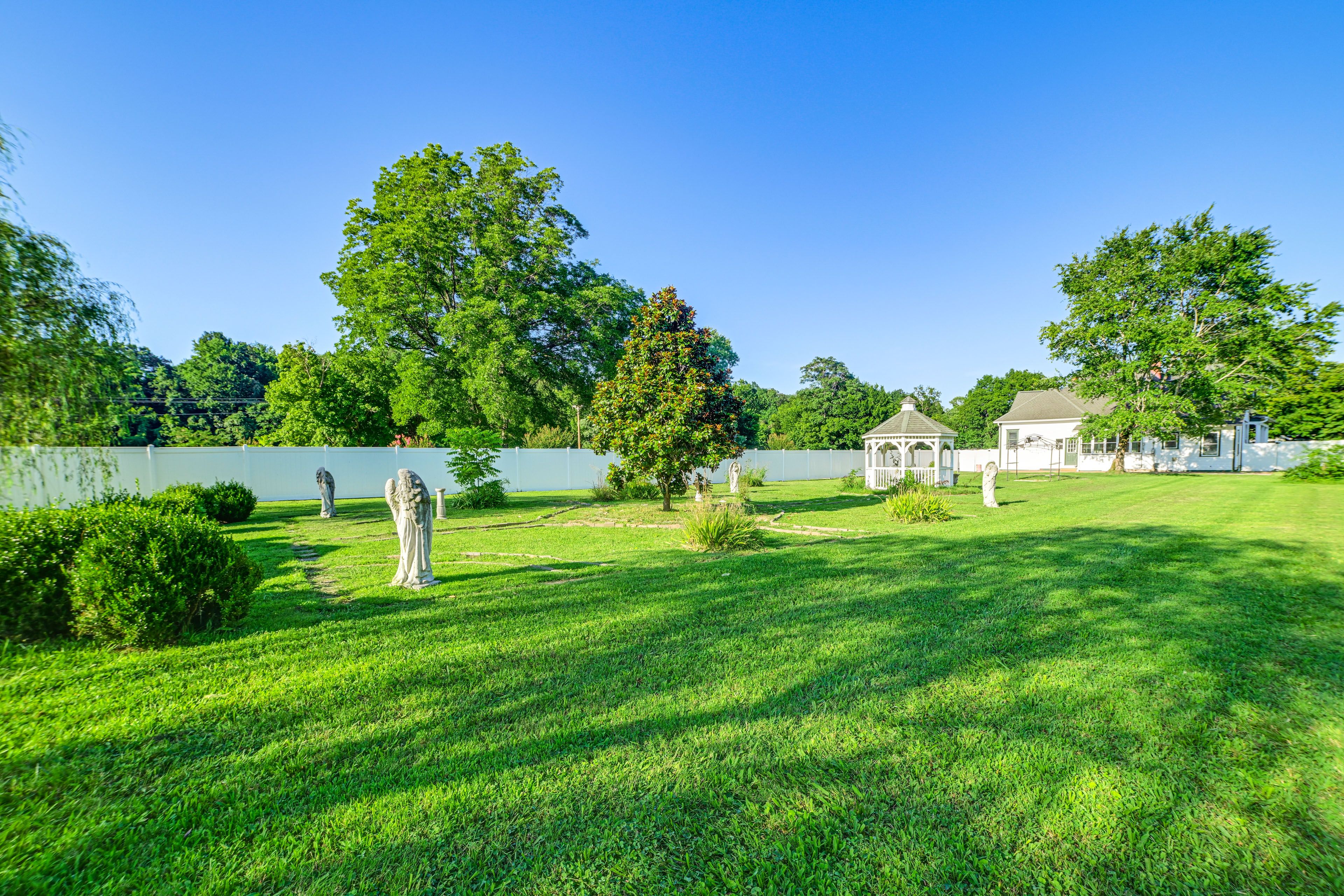 Large Fenced Backyard