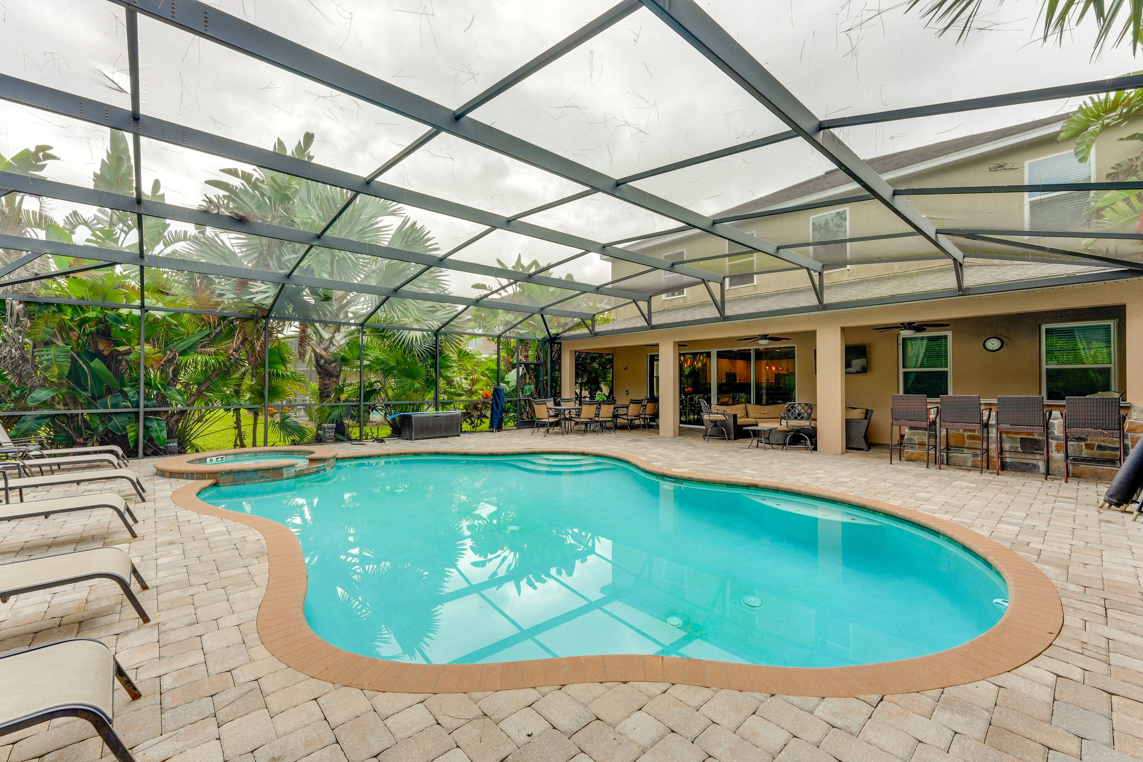 Pool & Spa Area