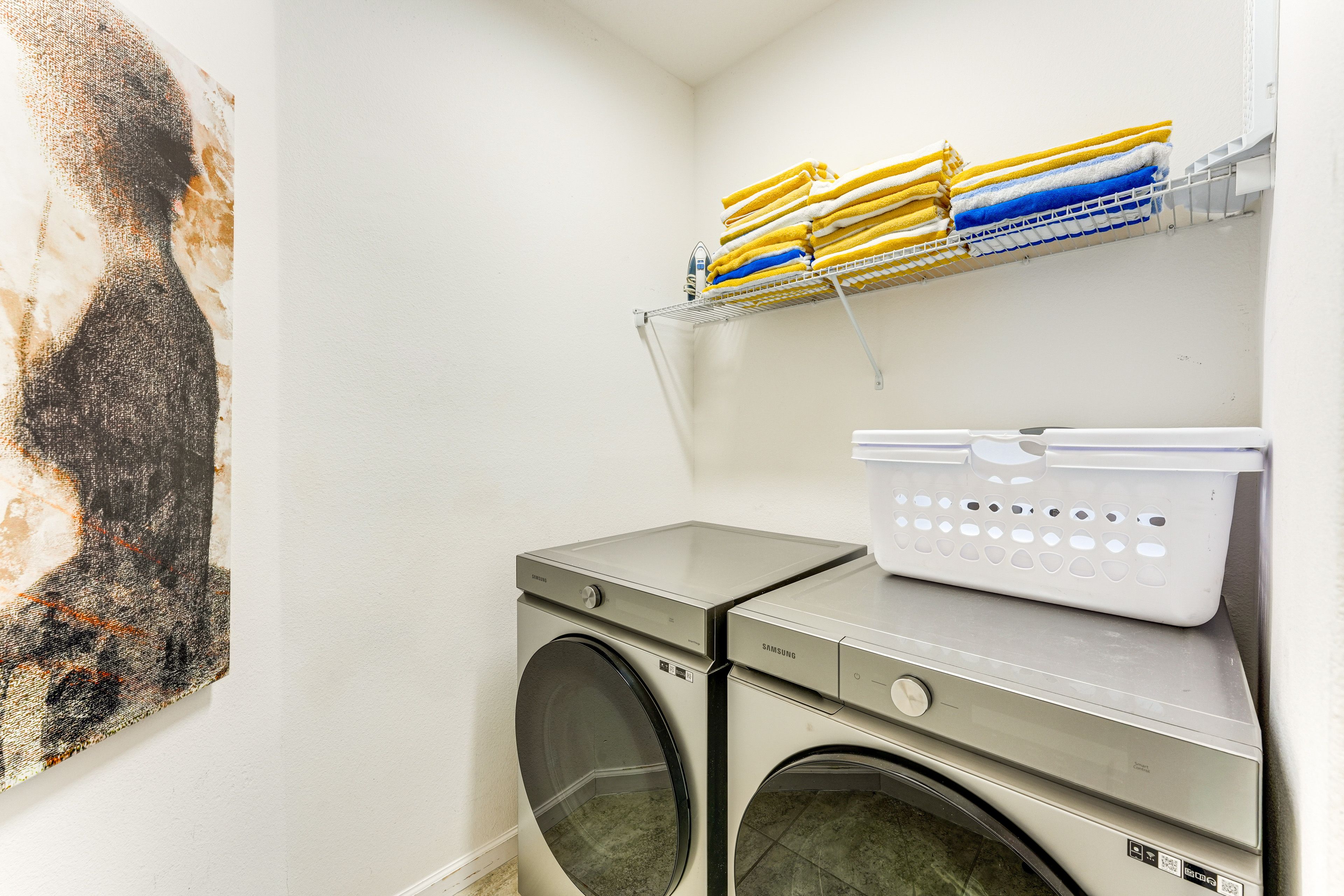 In-Unit Laundry | Detergent | Iron & Board