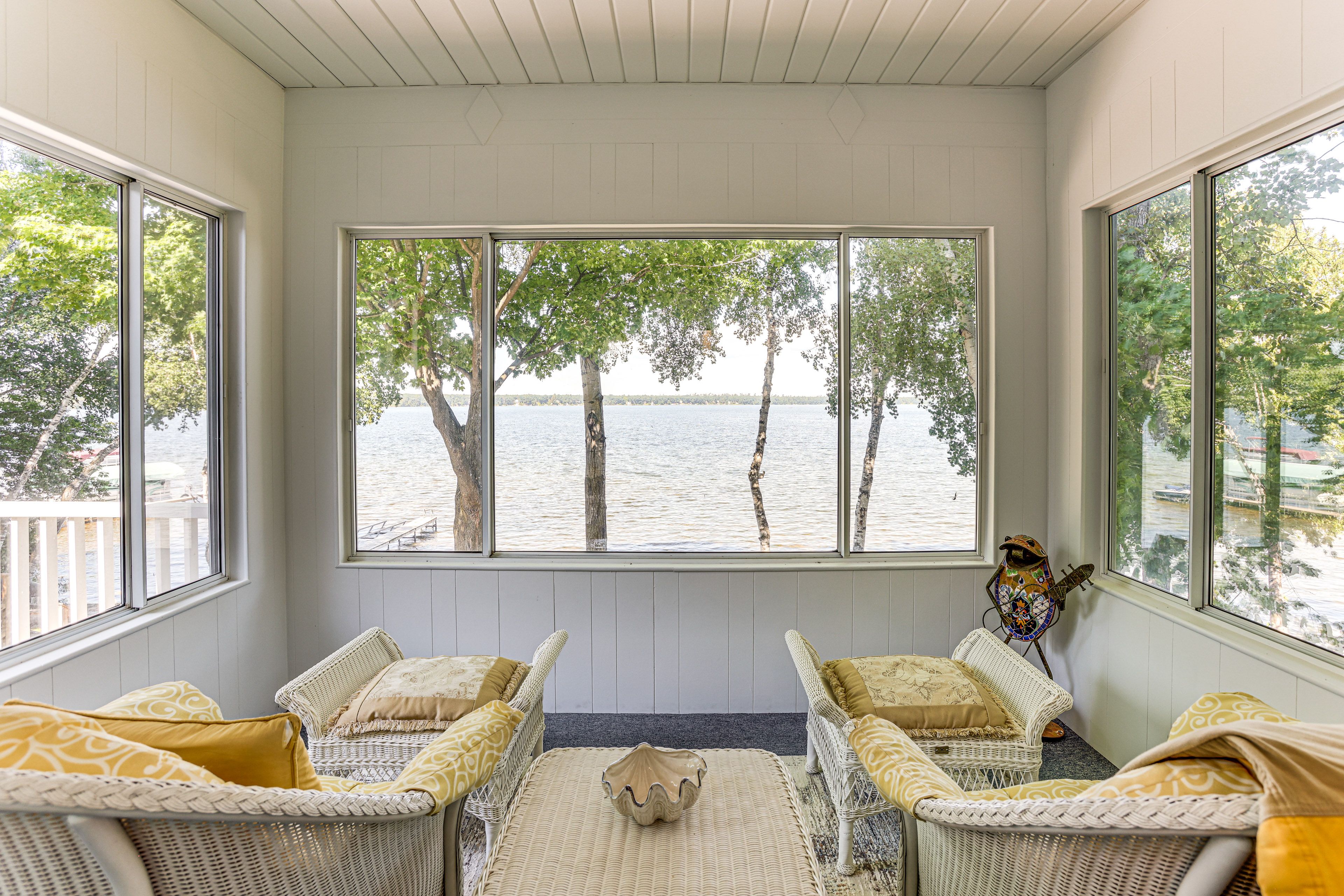 Sunroom | Lake Views