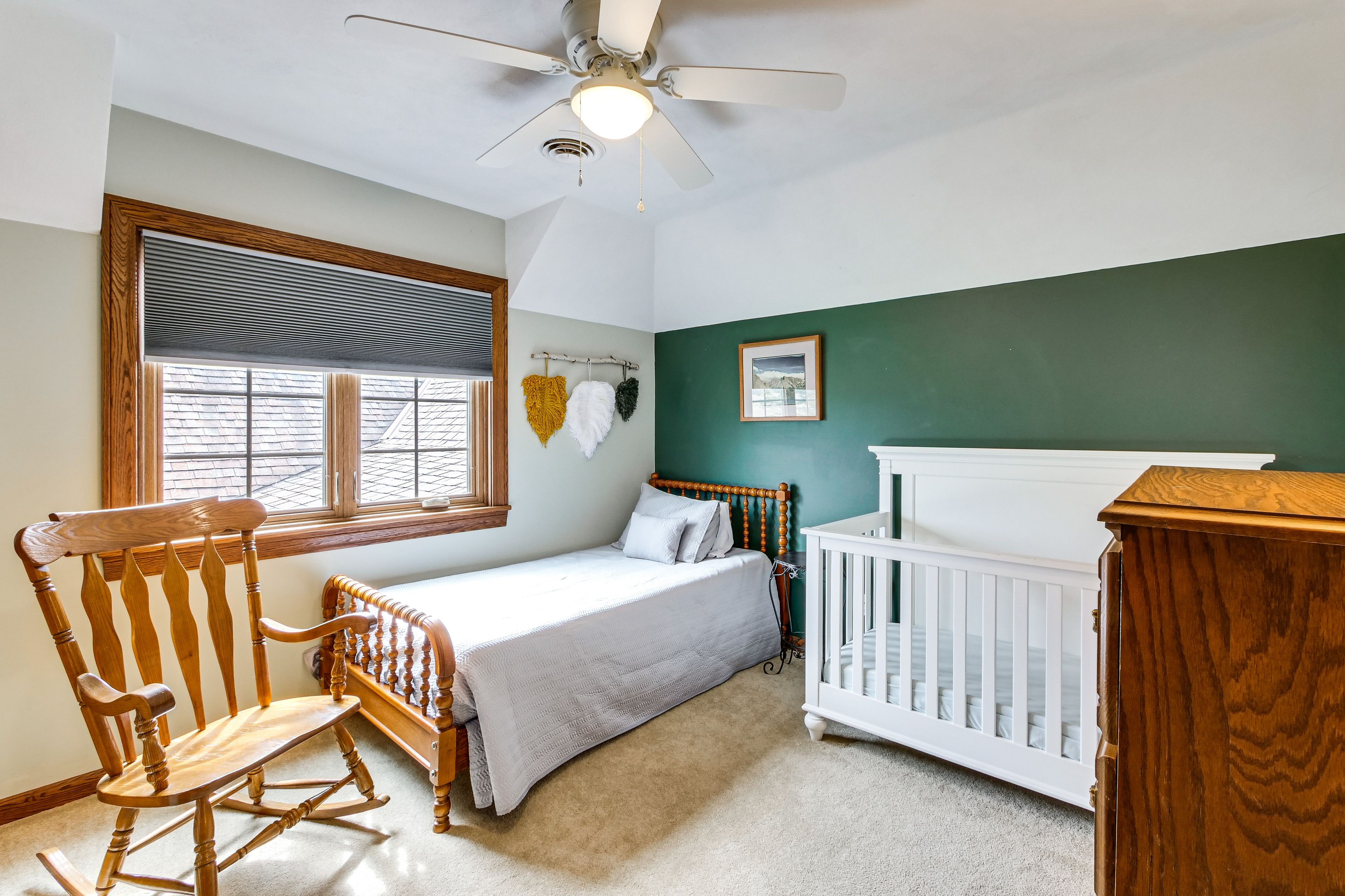 Bedroom 5 | 2nd Floor | Twin Bed | Crib
