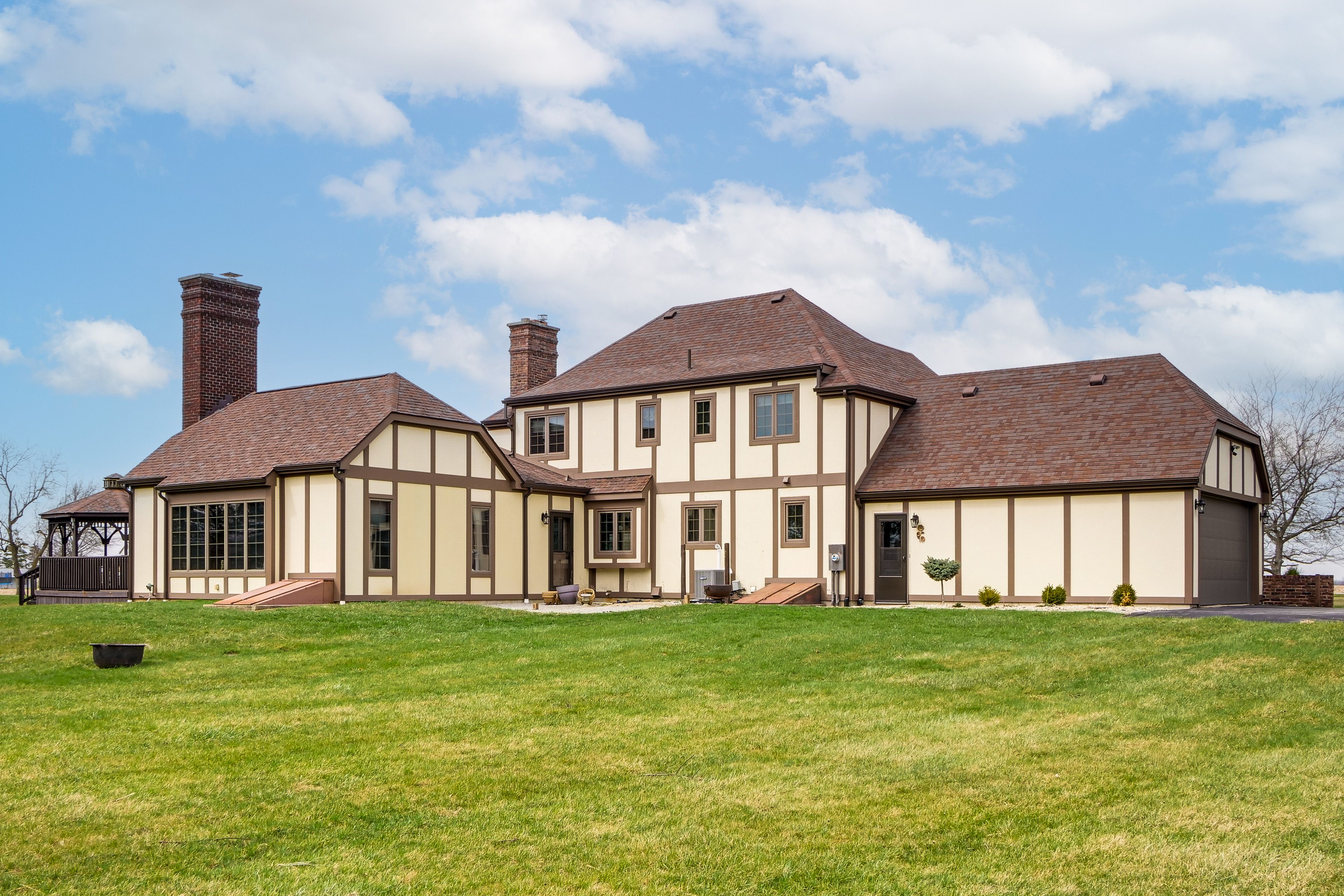 Property Exterior | Gas Grill | Private Deck w/ Gazebo