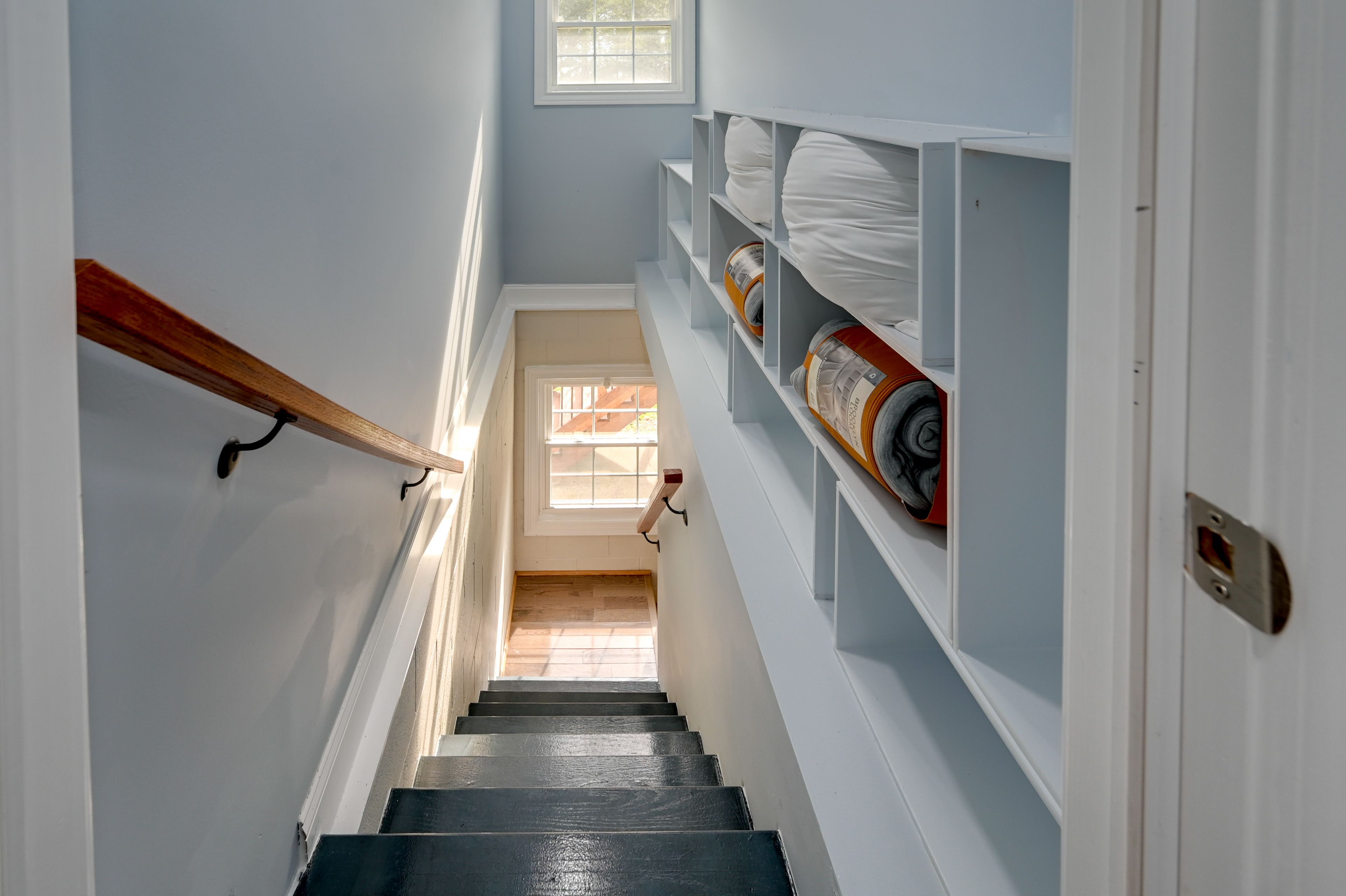 Stairs to Lower-Level Entrance