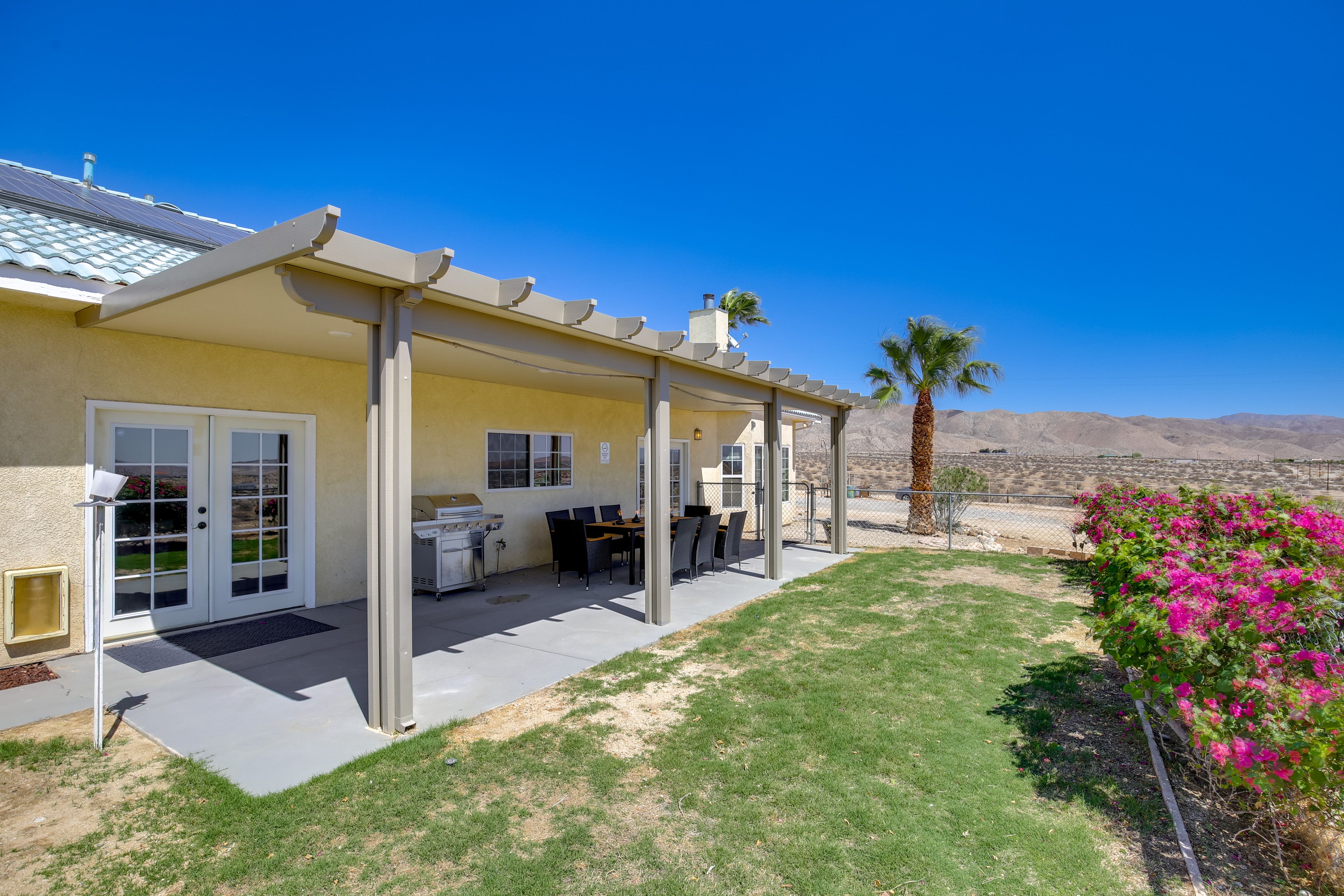 Fenced Yard | Mountain Views