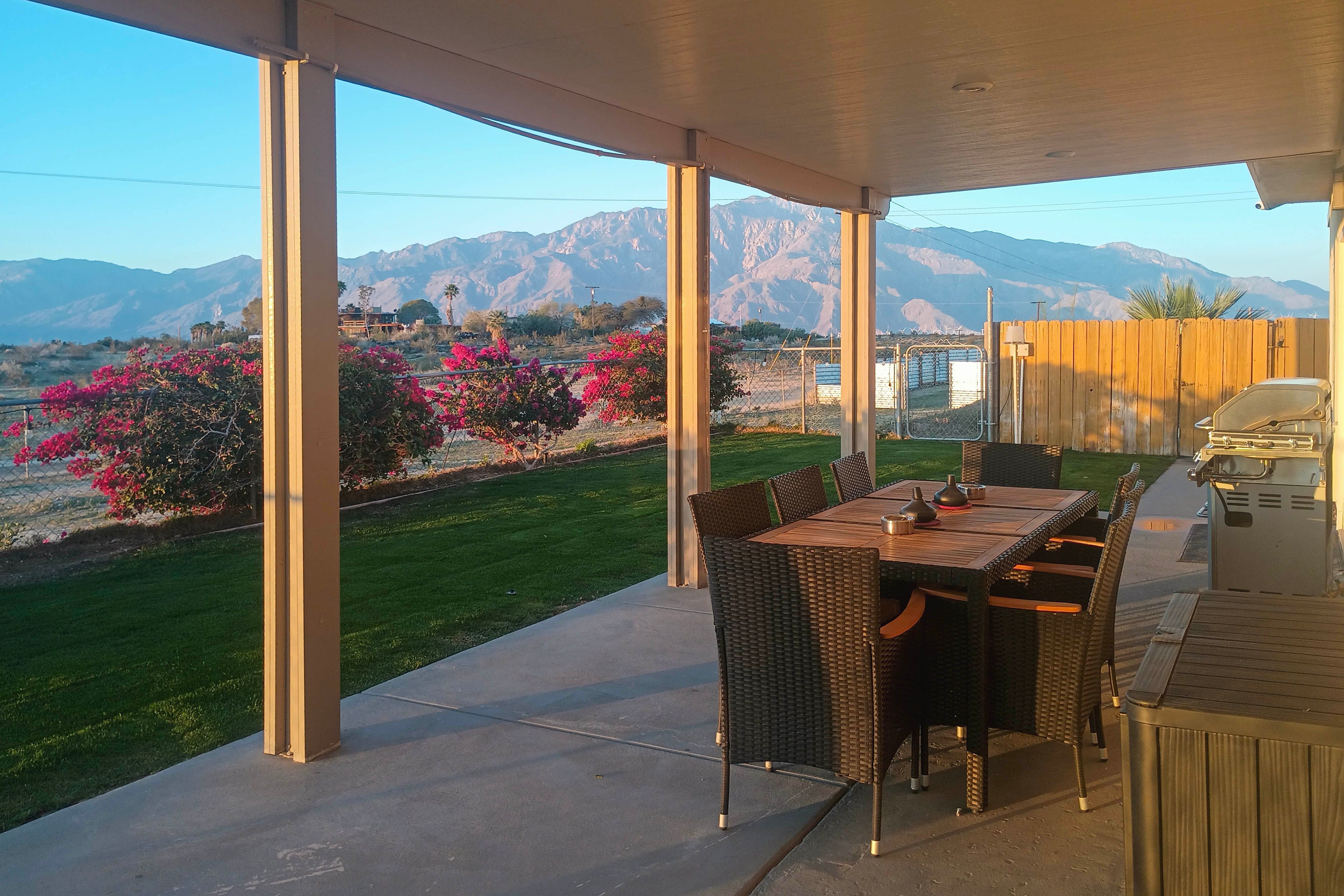 Covered Patio | Gas Grill | Dining Area