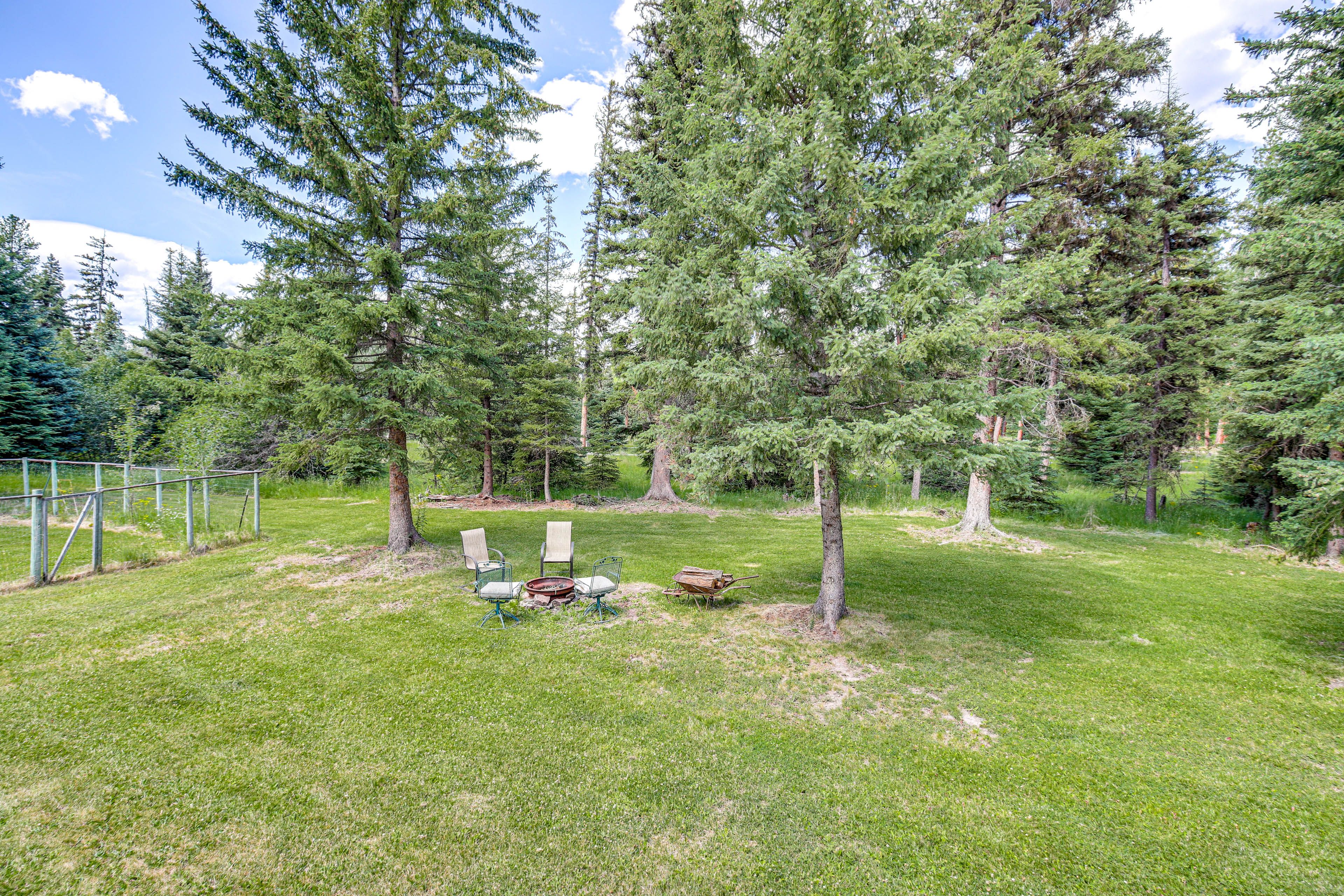 Spacious Yard | Fire Pit