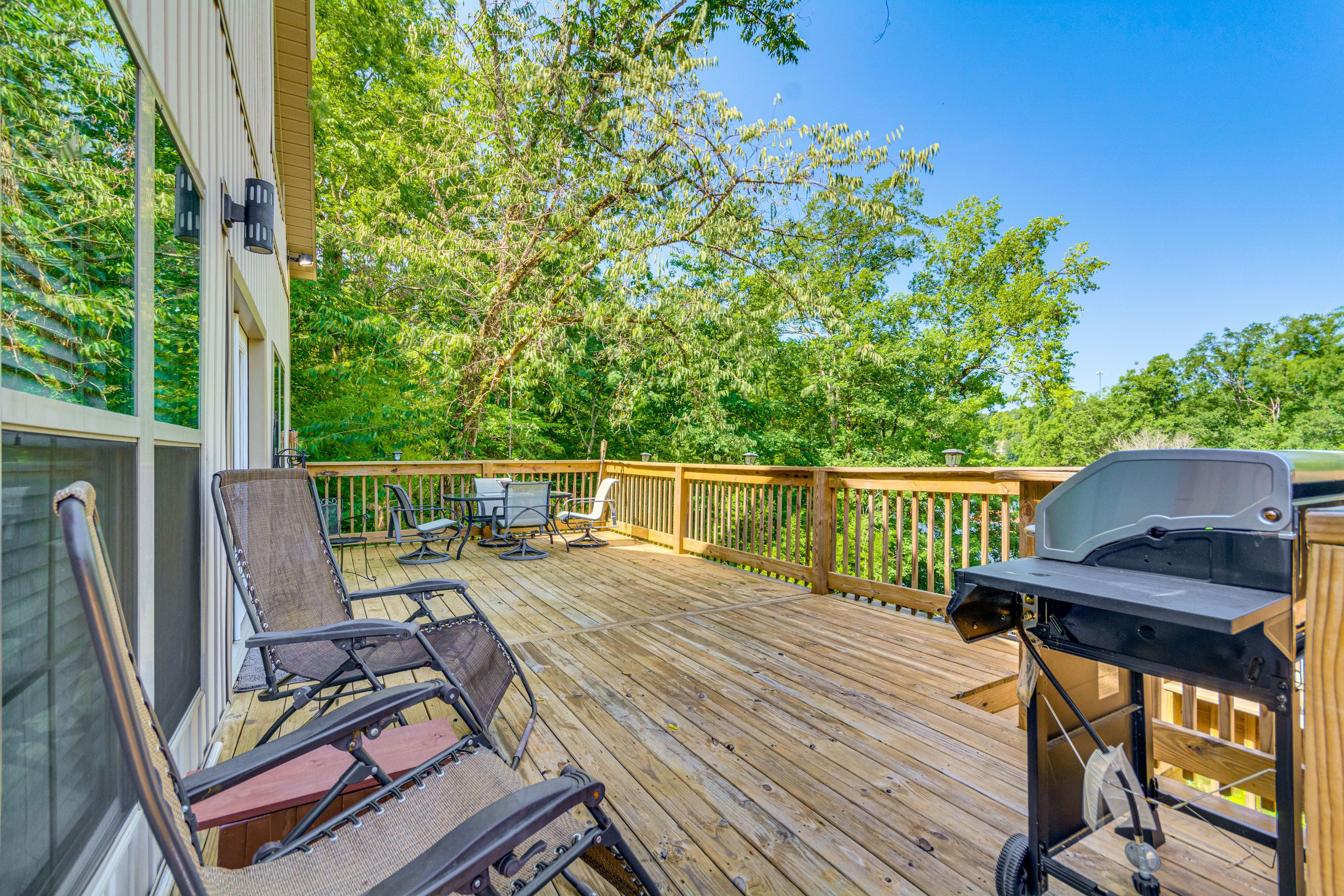 Multi-Level Deck | Access From Living Room