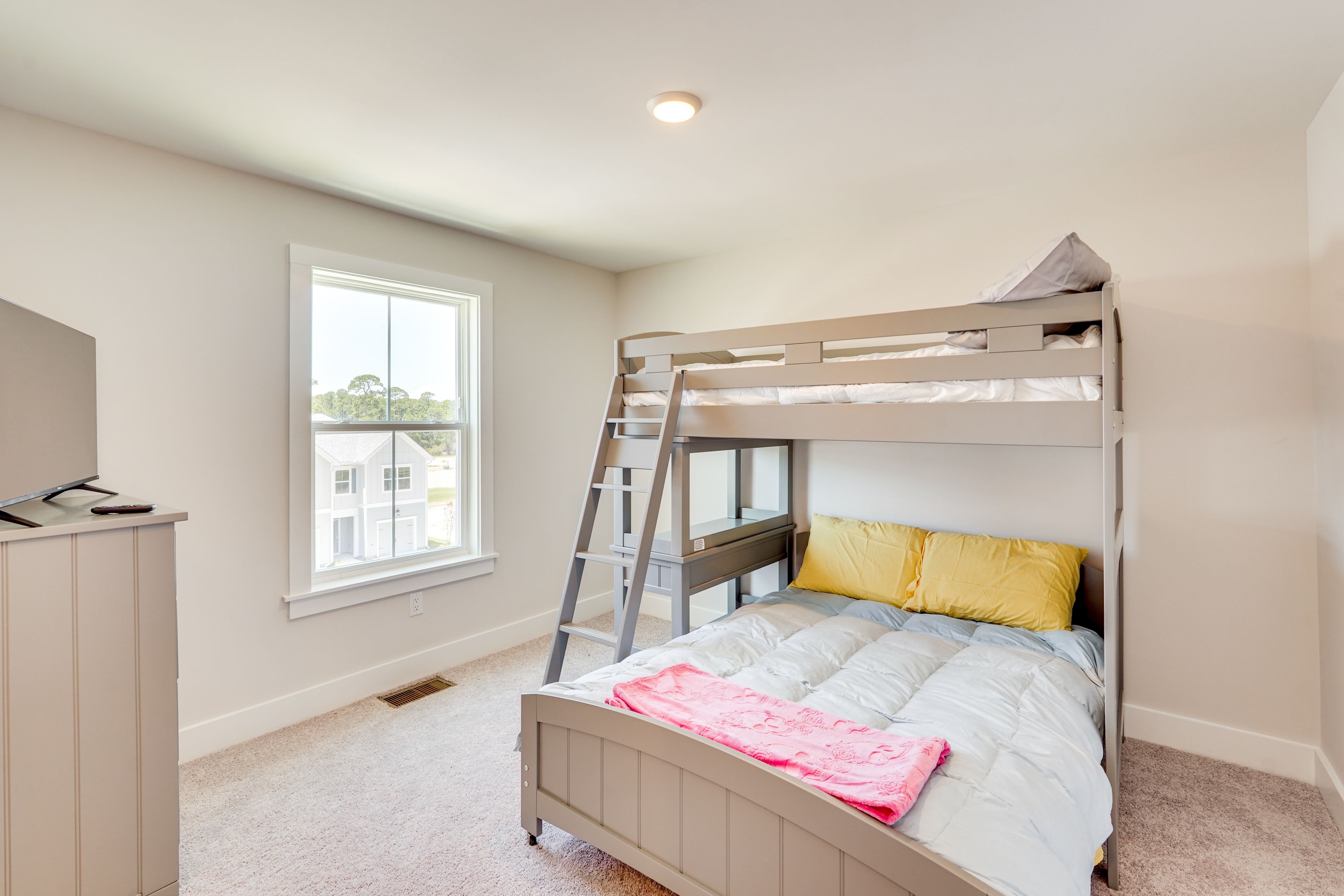 Bedroom 3 | Full Bed | Lofted Twin Bed | 3rd Floor