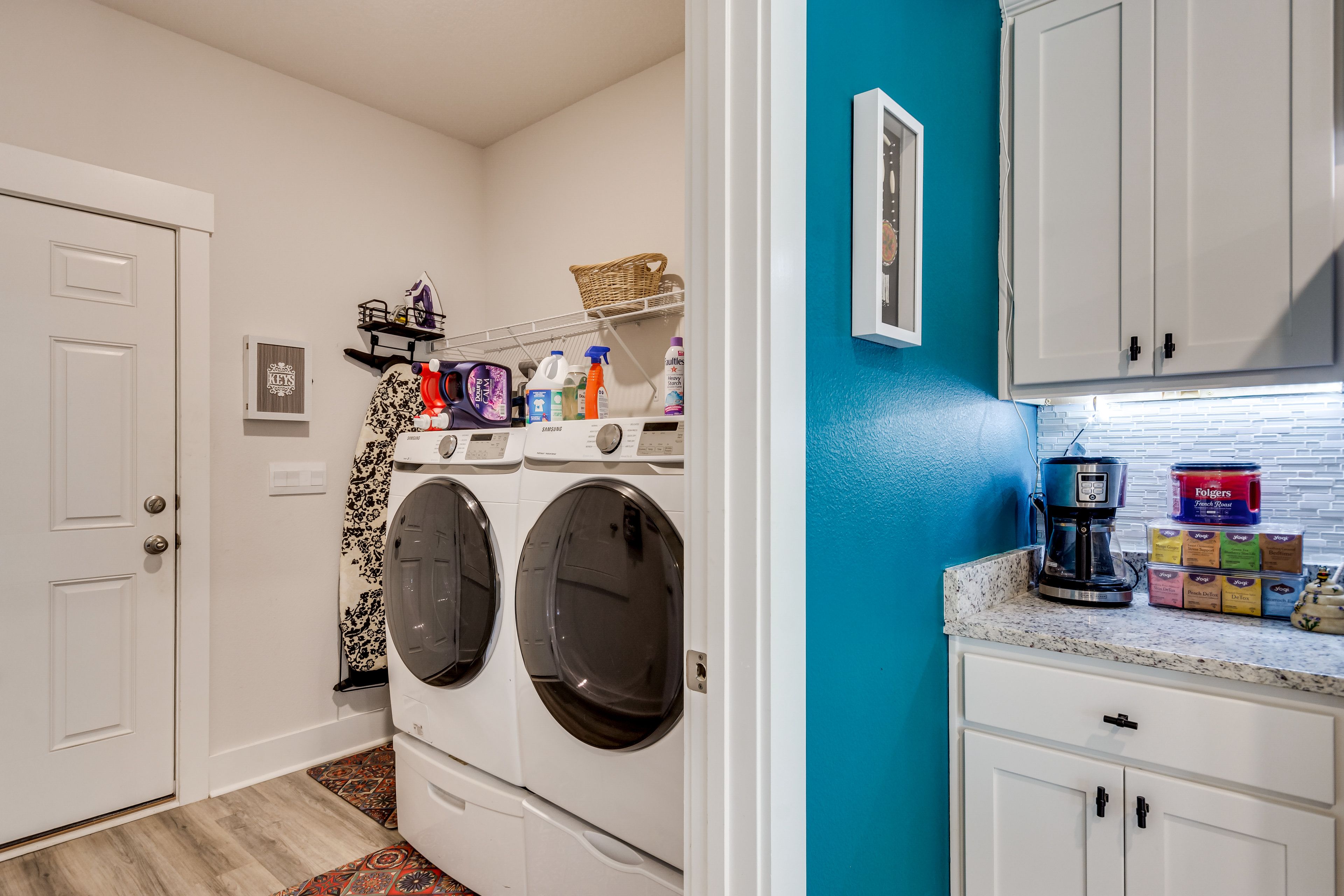 Laundry Room | Detergent | Iron & Board