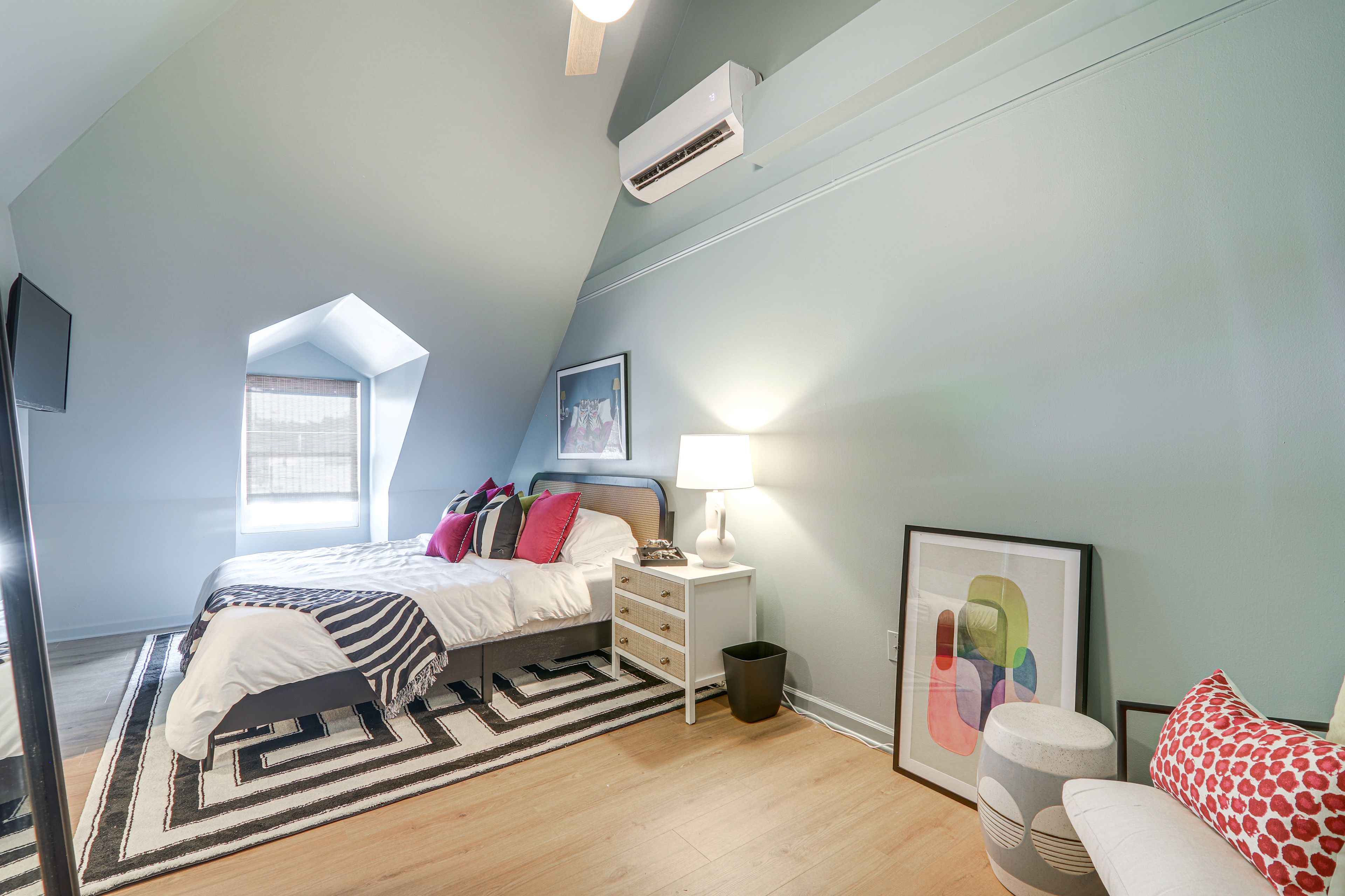 Bedroom 1 | King Bed | Twin Bed | Linens Provided | 2nd Floor