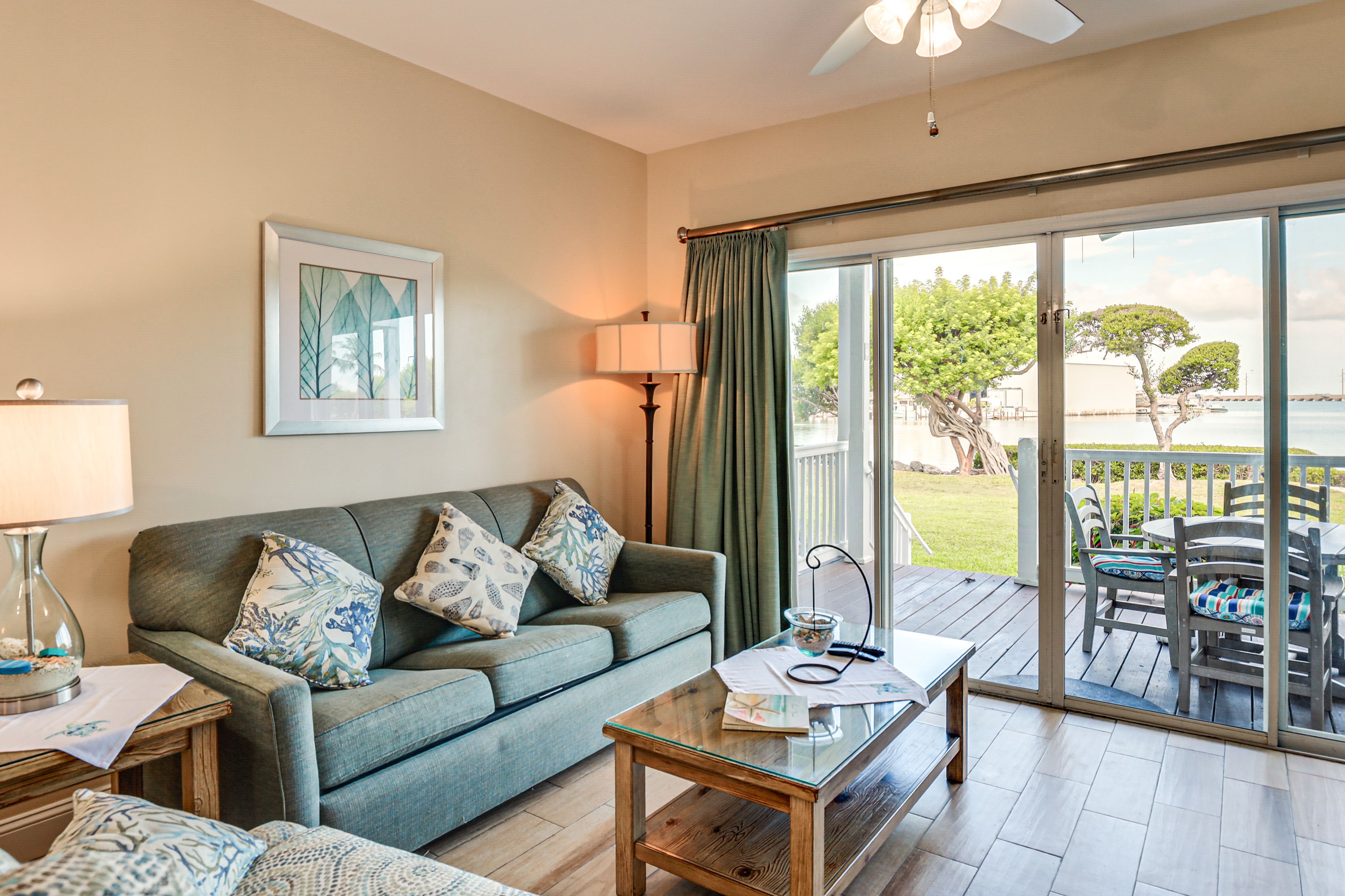 Living Room | 1st Floor | Queen Sleeper Sofa