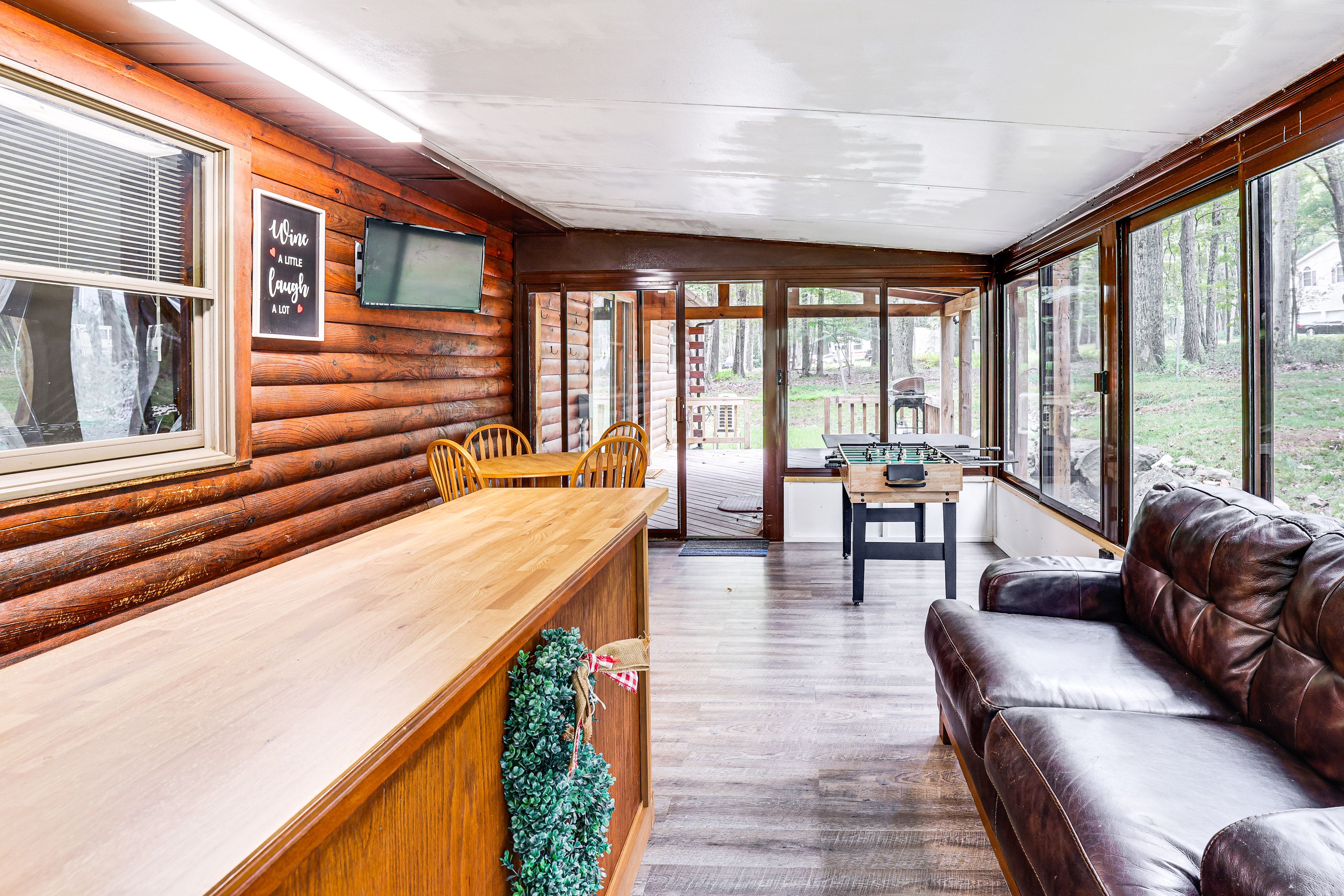 Screened Porch | Bar | Smart TV | Foosball Table | Dining Area
