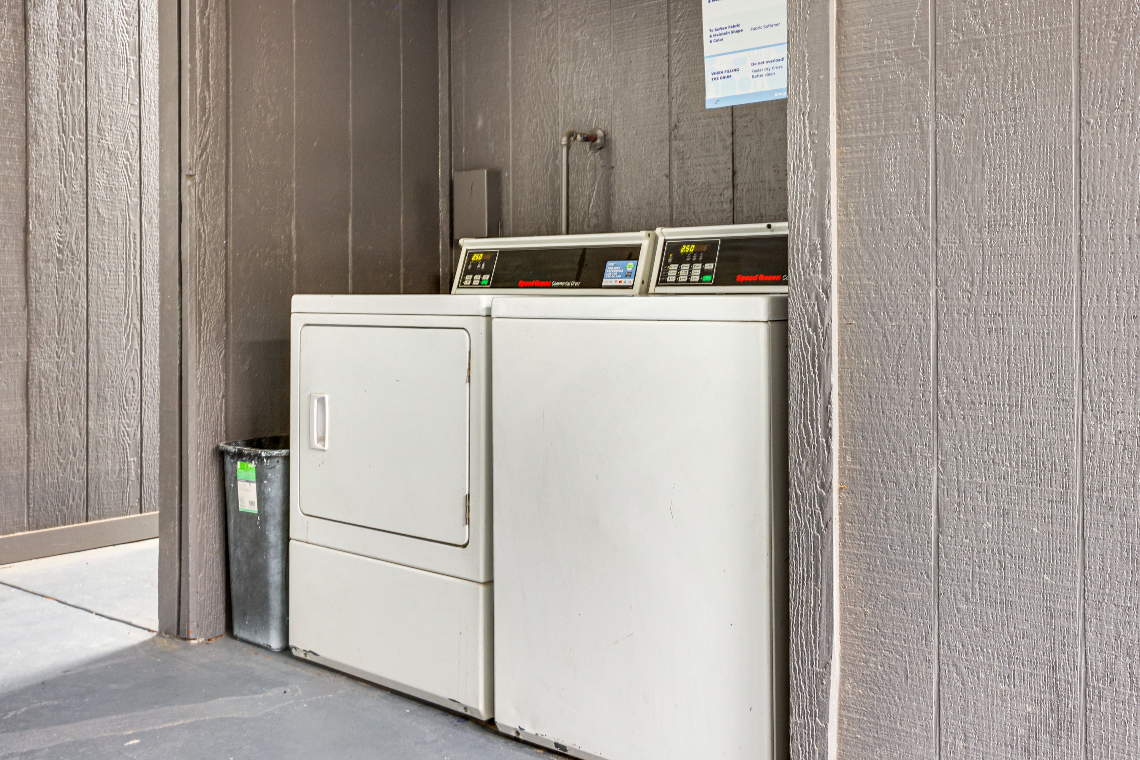 Shared Outdoor Laundry
