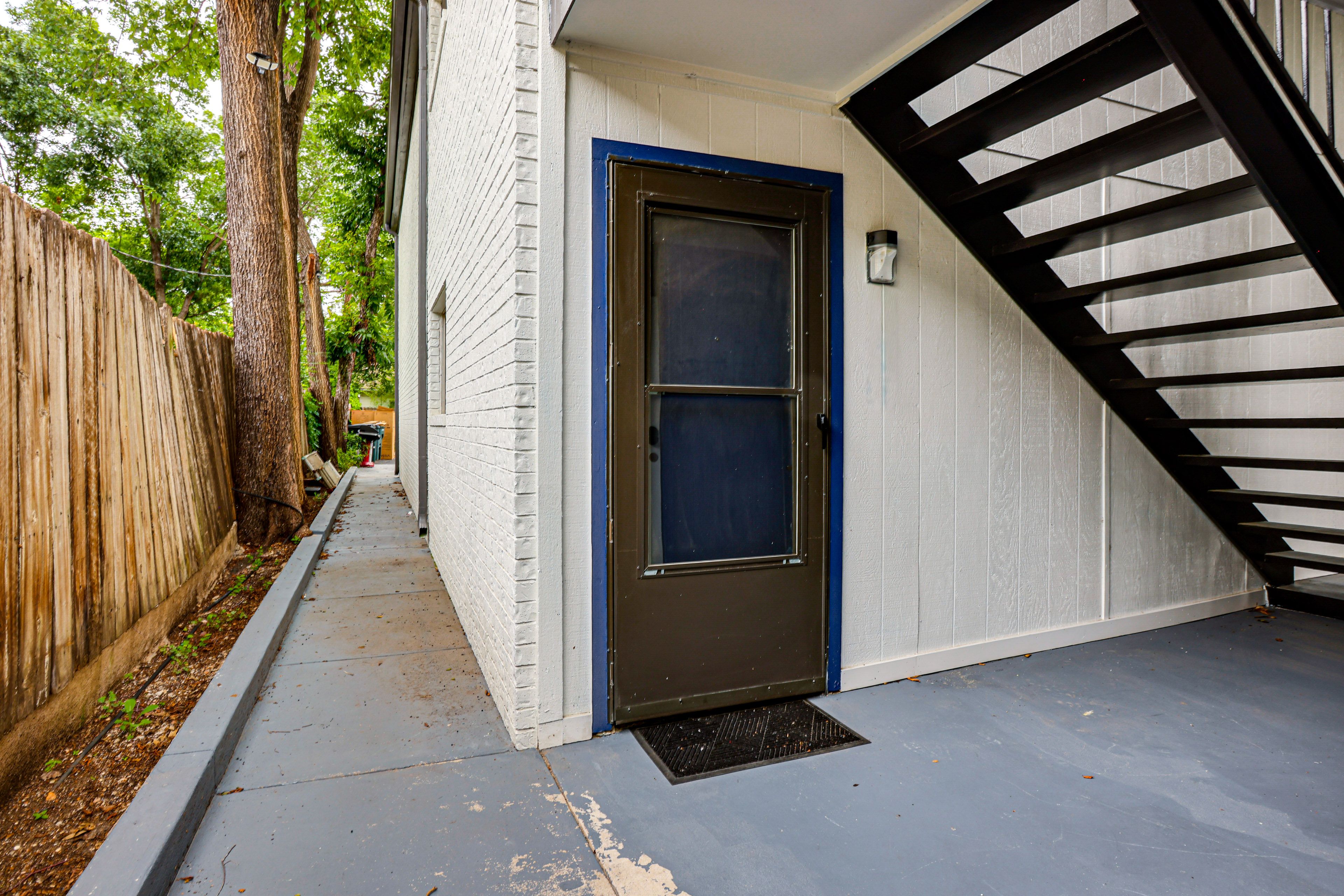 Studio Exterior | Parking Area (1 Vehicle Max)