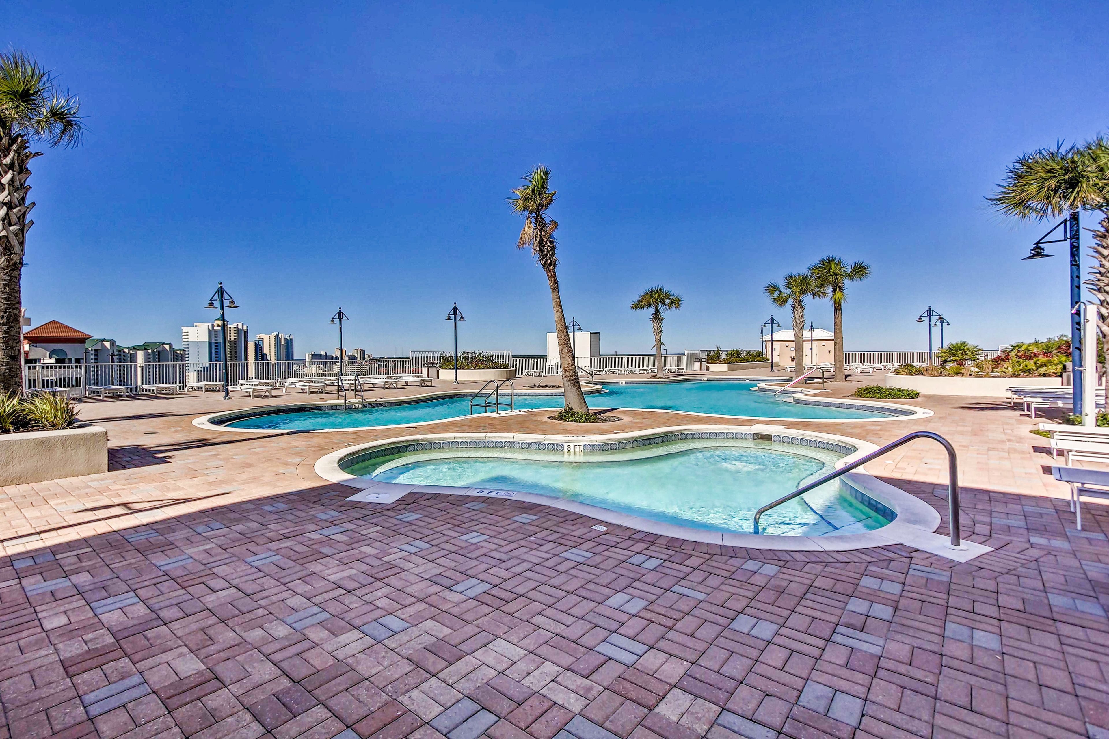 Panama City Beach Vacation Rental | 1BR | 2BA | 1,047 Sq Ft | Step-Free Access