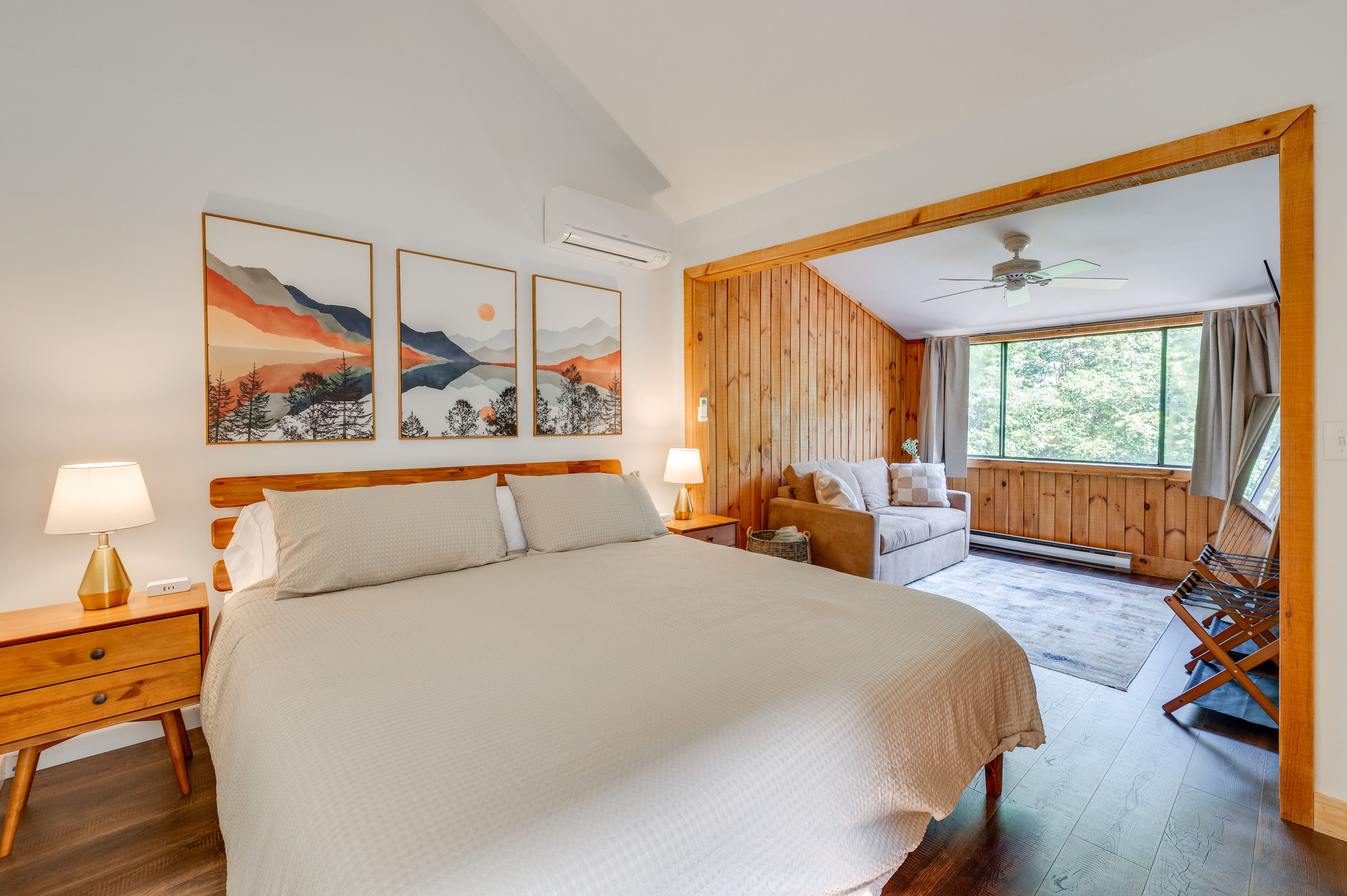 Bedroom 2 | King Bed | Full Sleeper Sofa | 2nd Floor