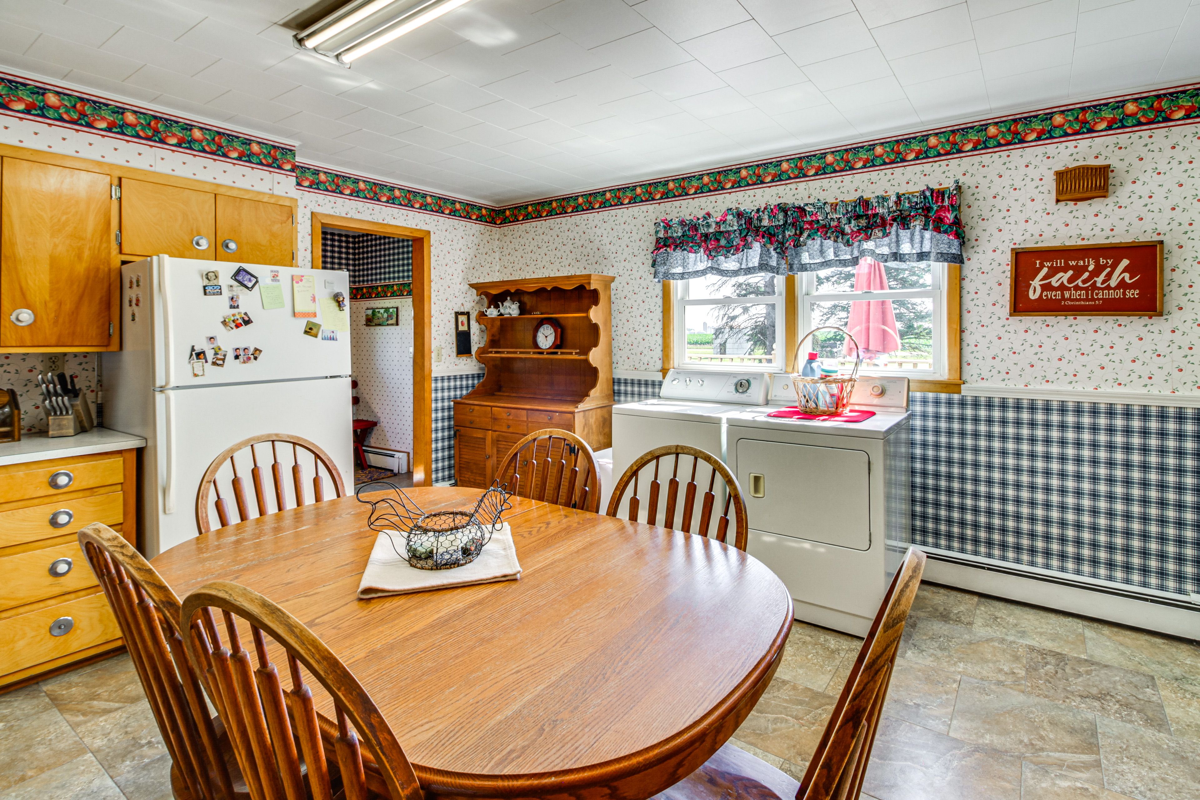 Kitchen | Dishware & Flatware | In-Unit Laundry | 1st Floor
