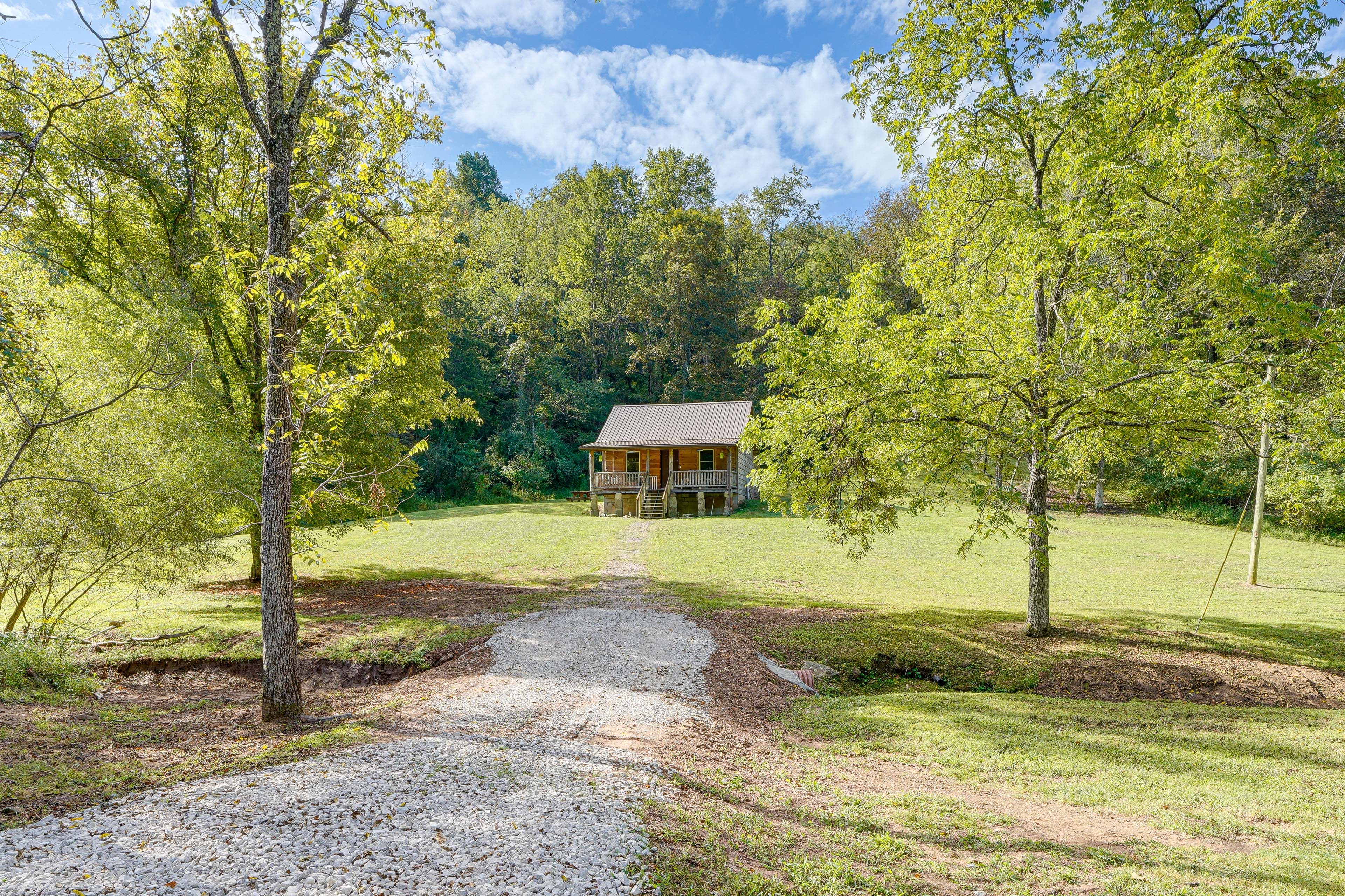Parking | 2 Gravel Parking Pads (2 Vehicles Max) | Gravel Driveway (1 Vehicle)