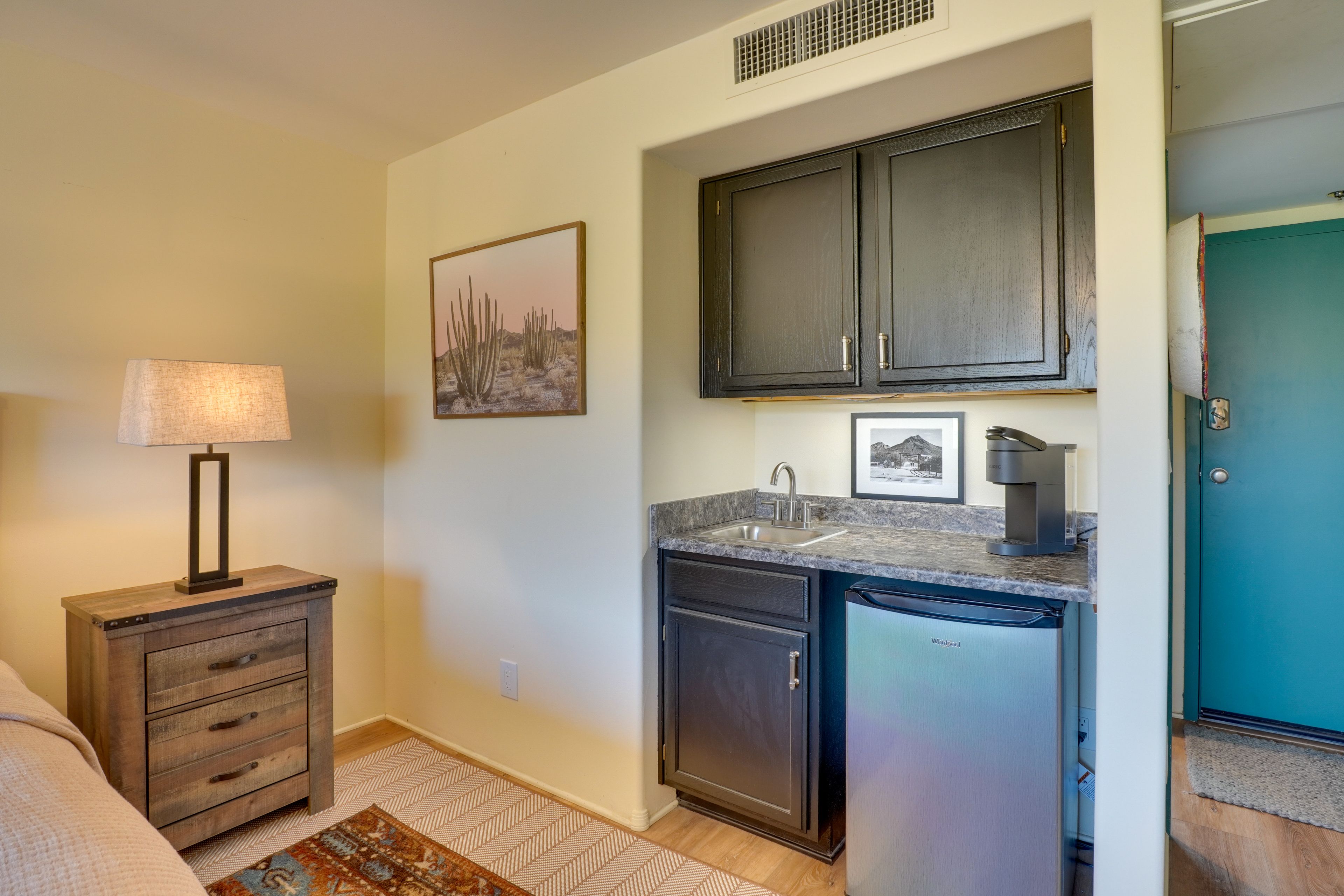 Studio | Kitchenette | Keurig | Toaster | Microwave