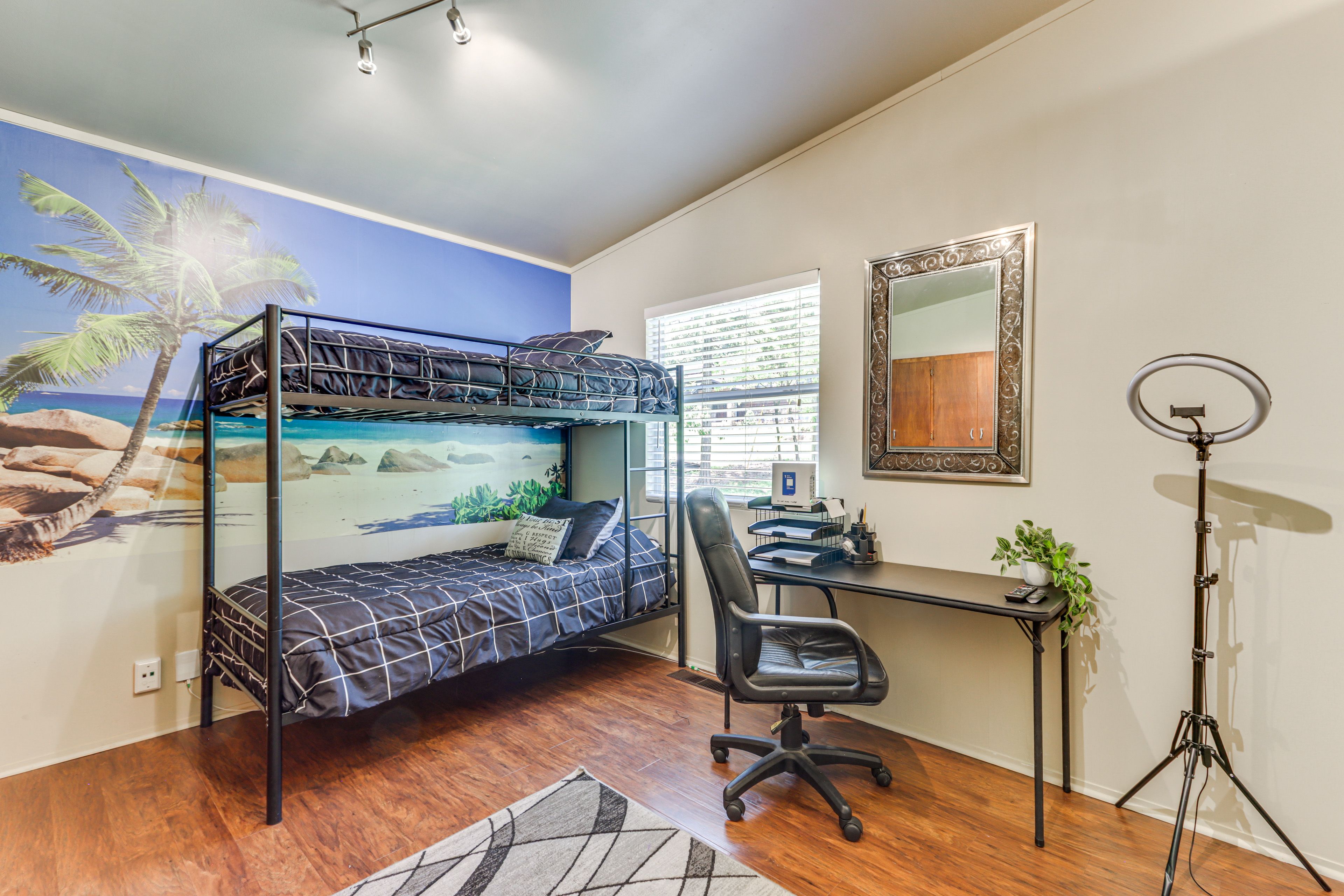 Bedroom 3 | Twin Bunk Bed | Dedicated Workspace