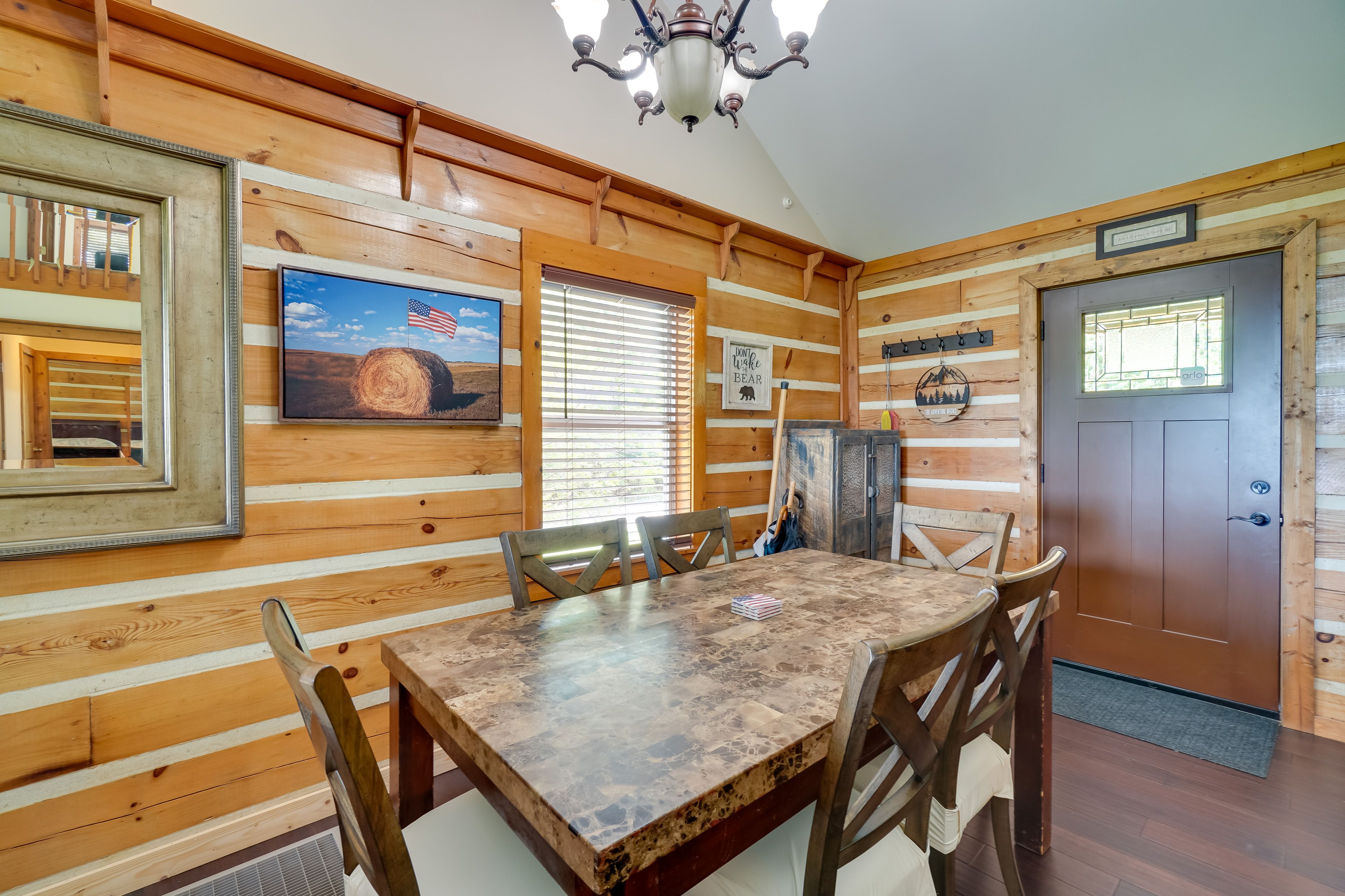 Dining Area | Dishware & Flatware | Main Level