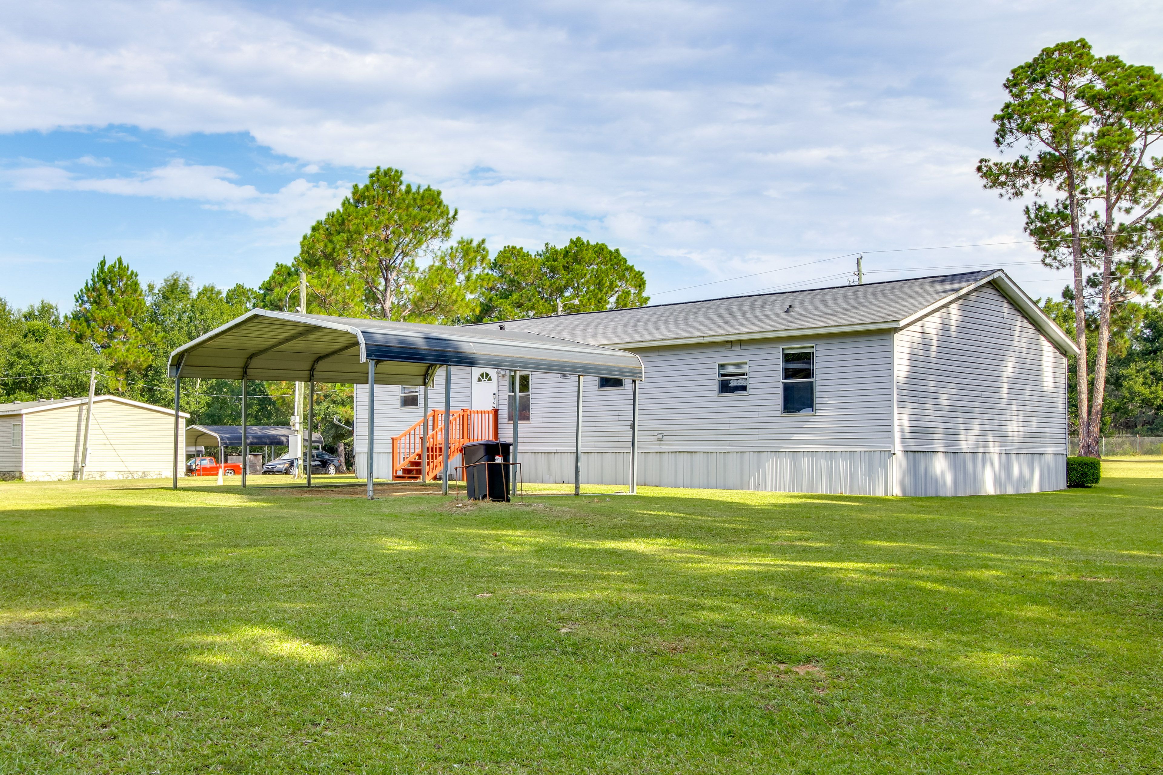 Parking | Carport (2 Vehicles) | Open Land (Ample Parking)