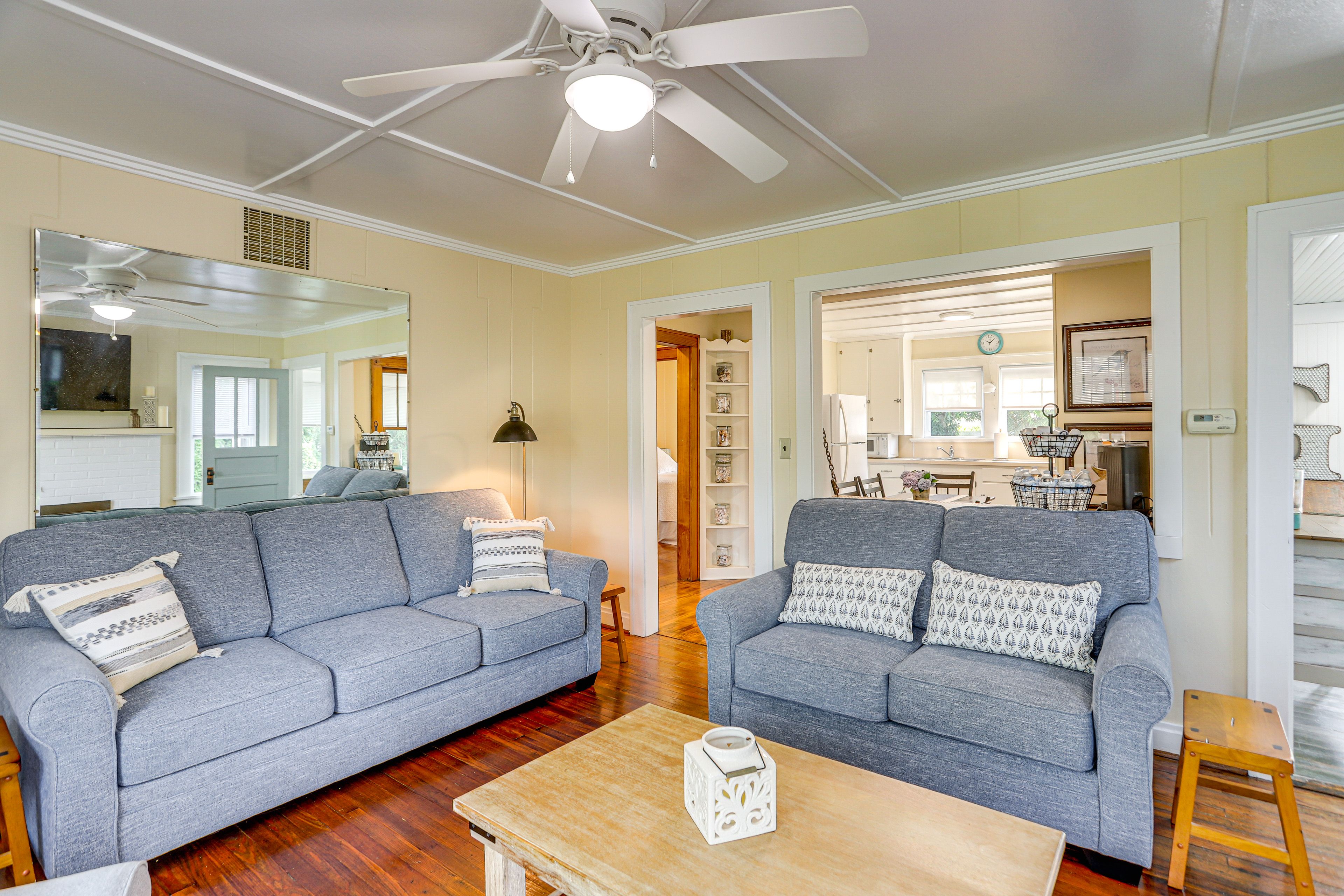 Huron Vacation Rental | 2BR | 1BA | Stairs Required | 935 Sq Ft