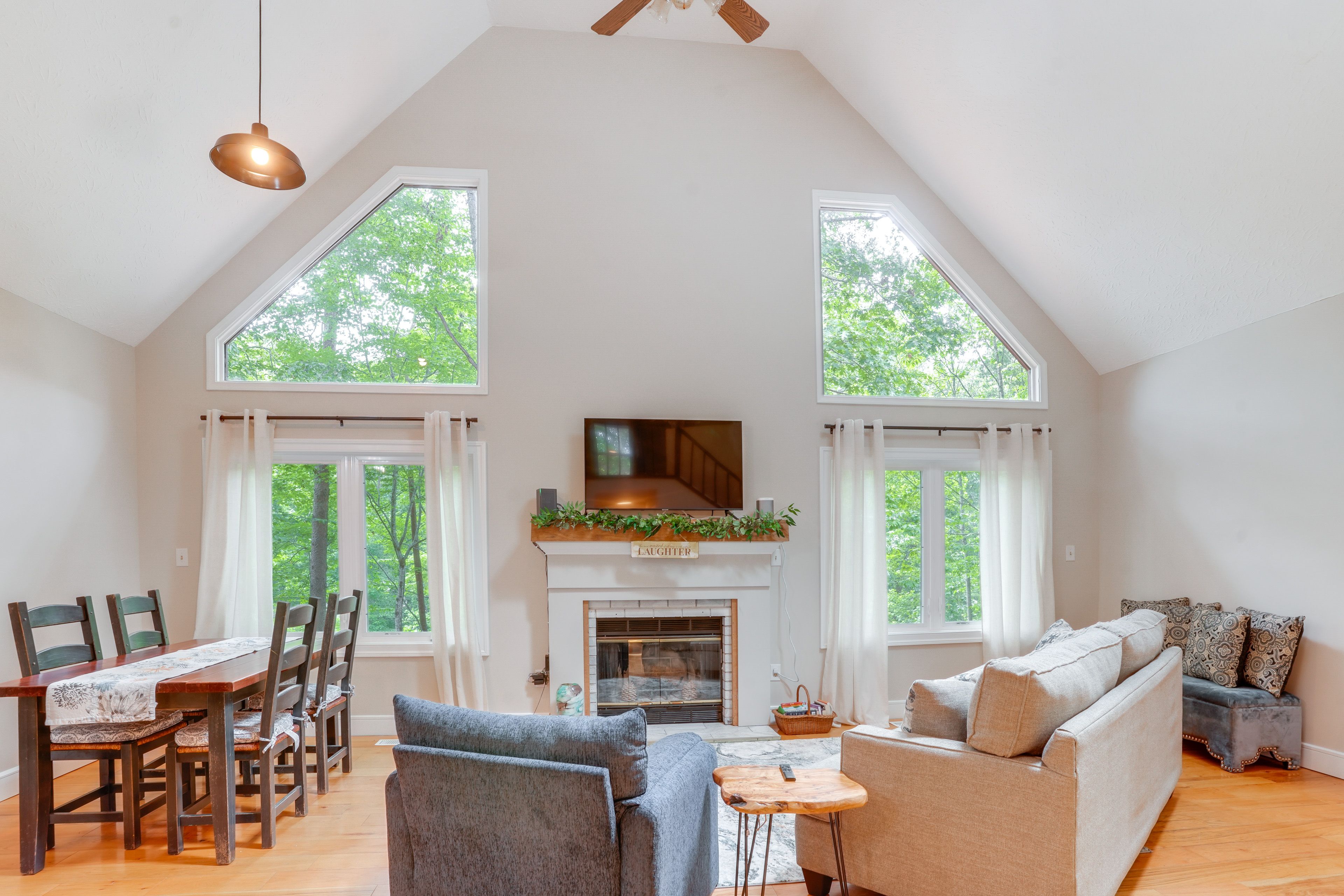 Living Room | Free WiFi | Central A/C & Heat | 1st Floor