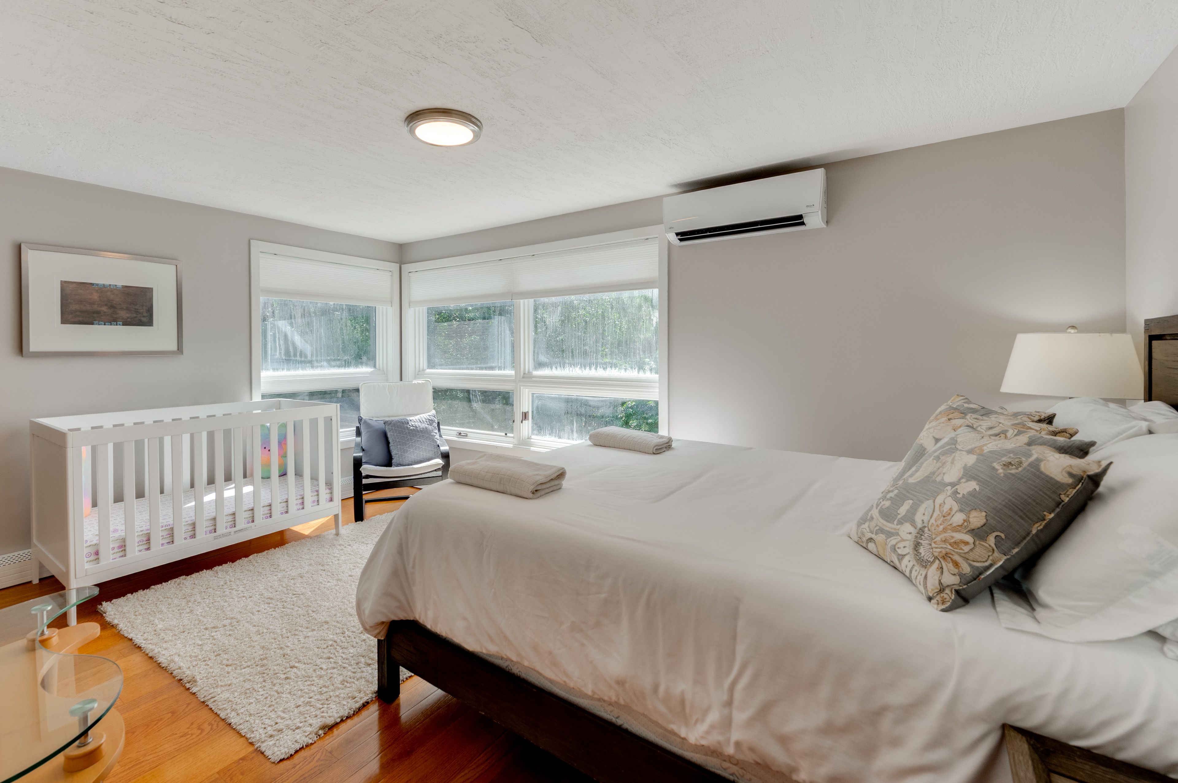 Bedroom 2 | 2nd Floor | Queen Bed | Crib | Linens Provided