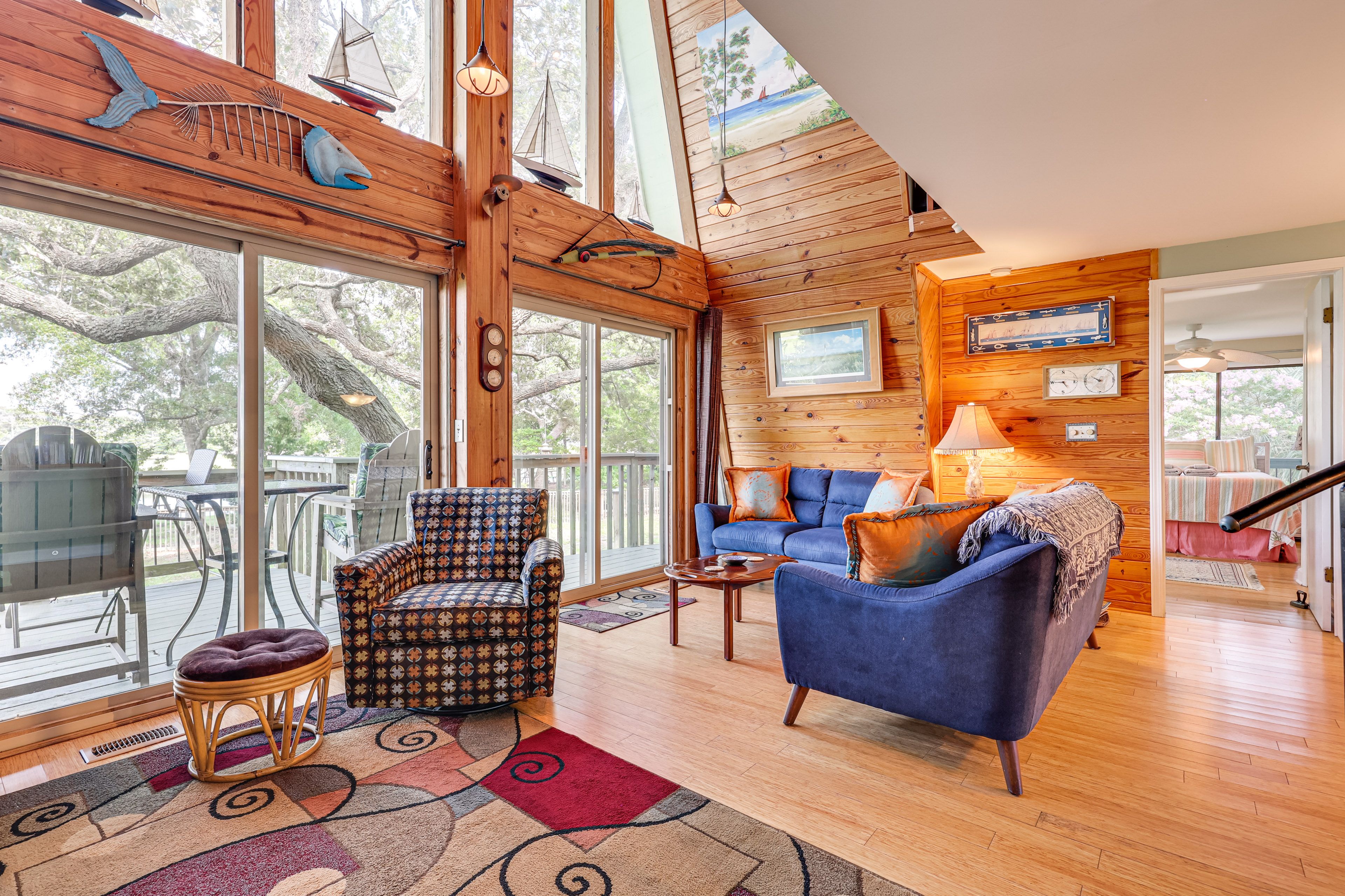 Living Room | Main Level | Smart TV | Fireplace