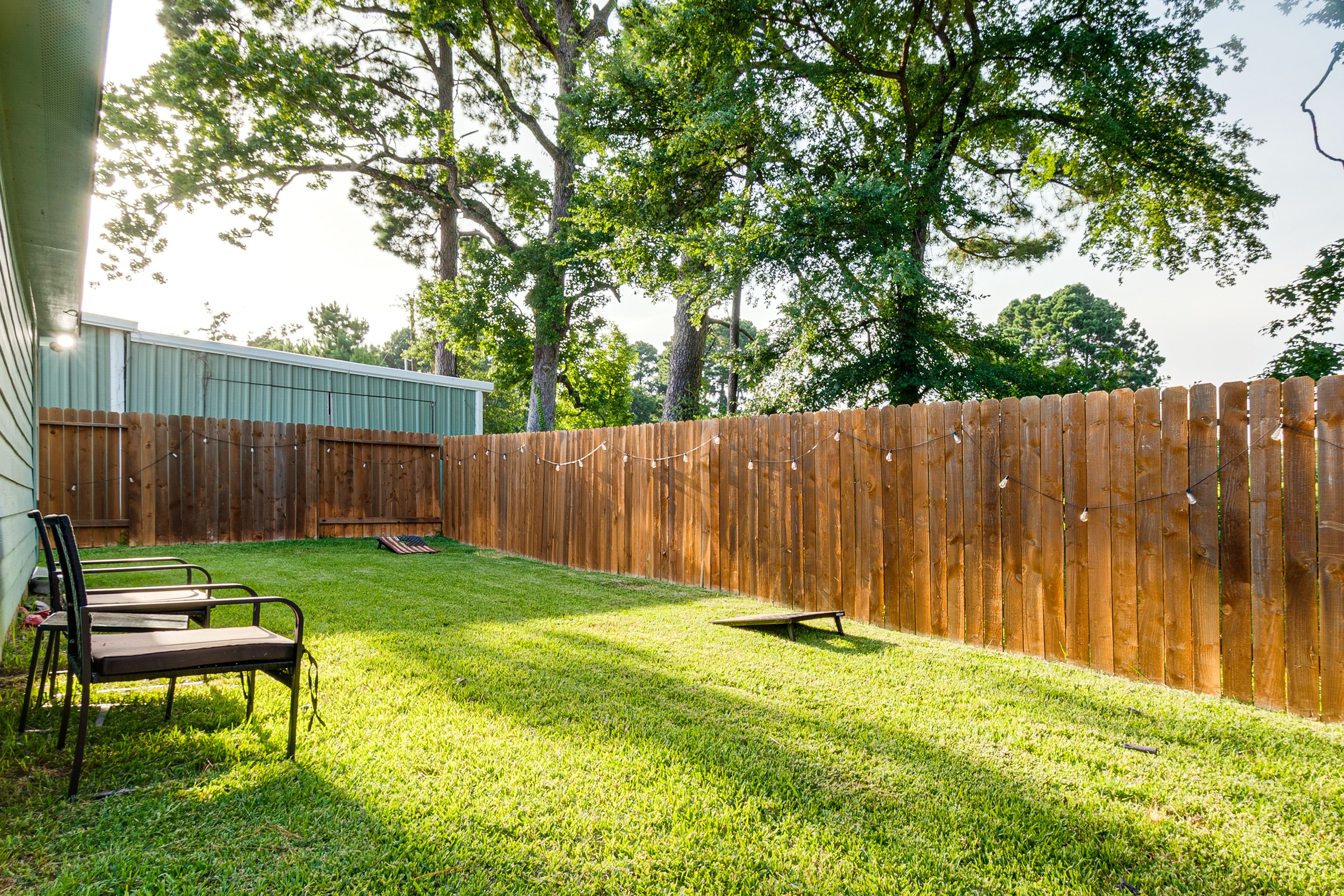 Fenced Yard